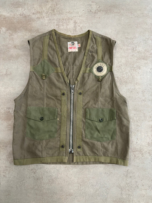 Vintage Diesel 00's Tactical Vest - M