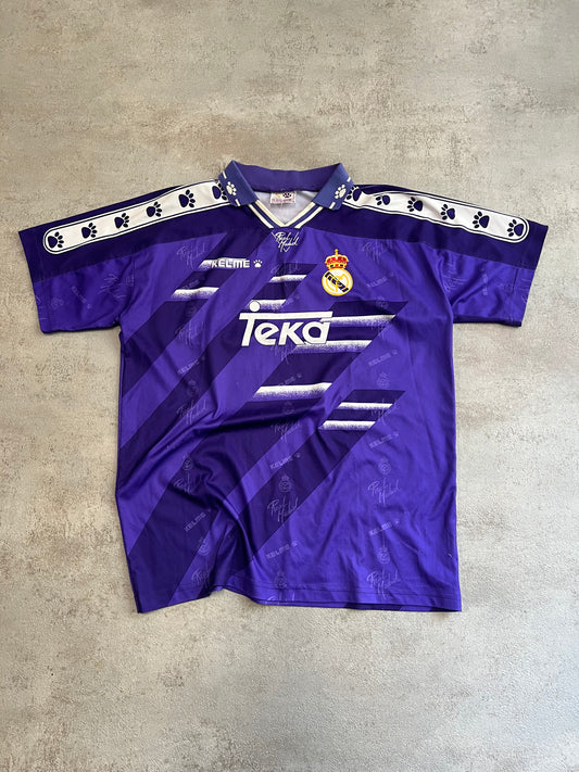 Camiseta Fútbol Vintage Kelme Real Madrid 1994-96 Away Kit - S