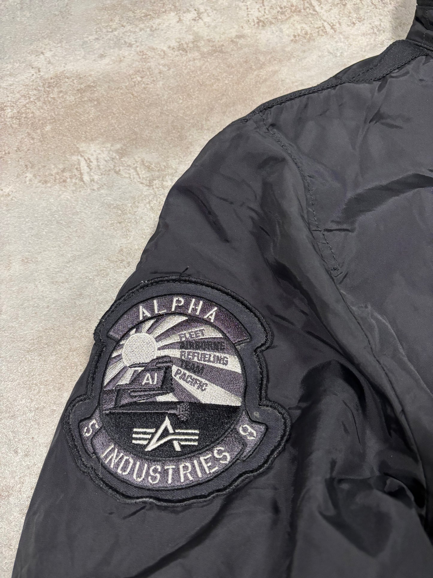 Chaqueta Bomber Engine ‘Pocket’ Cargo Alpha Industries 00s Vintage - XL