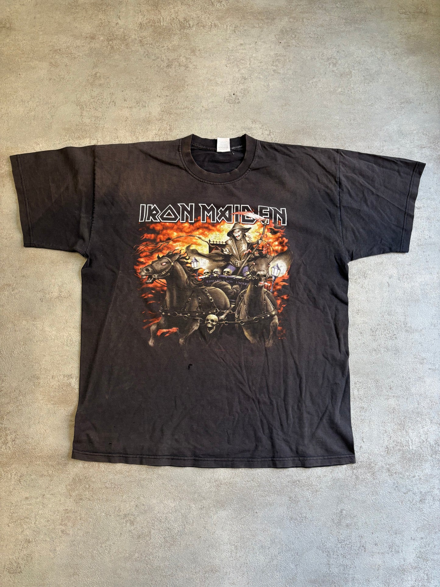 Camiseta Iron Maiden 2005 Vintage - XL