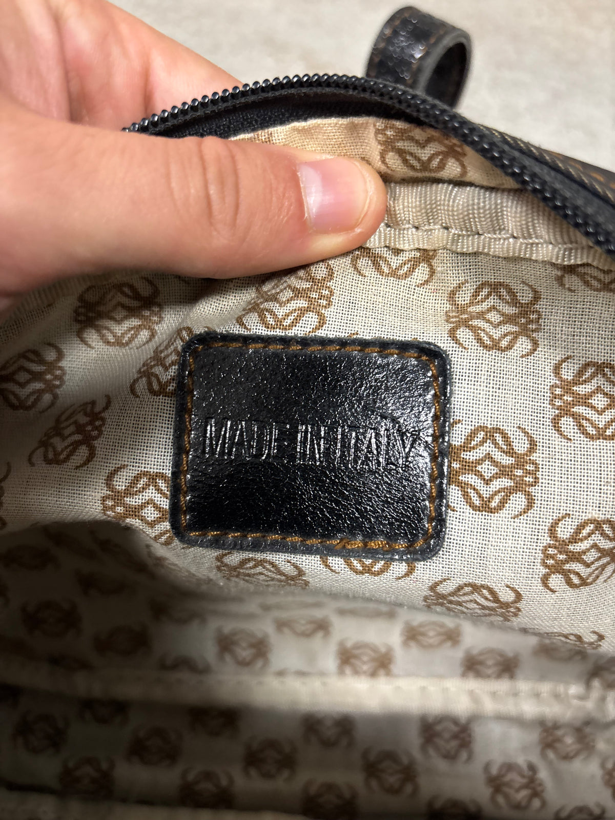 Bolso de Hombro Bandolera Loewe 00s Vintage
