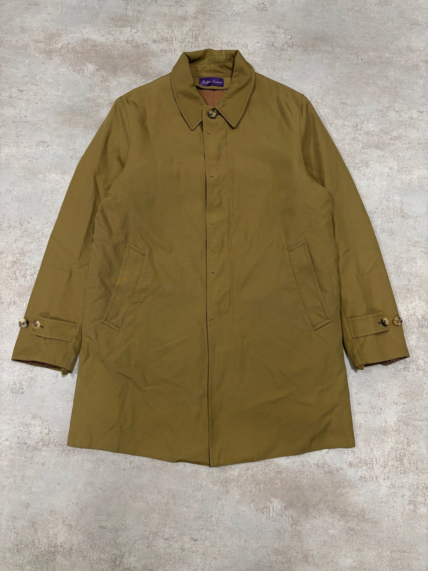 Gabardina 2 Piezas Ralph Lauren ‘Purple Label’ 00s Vintage - M