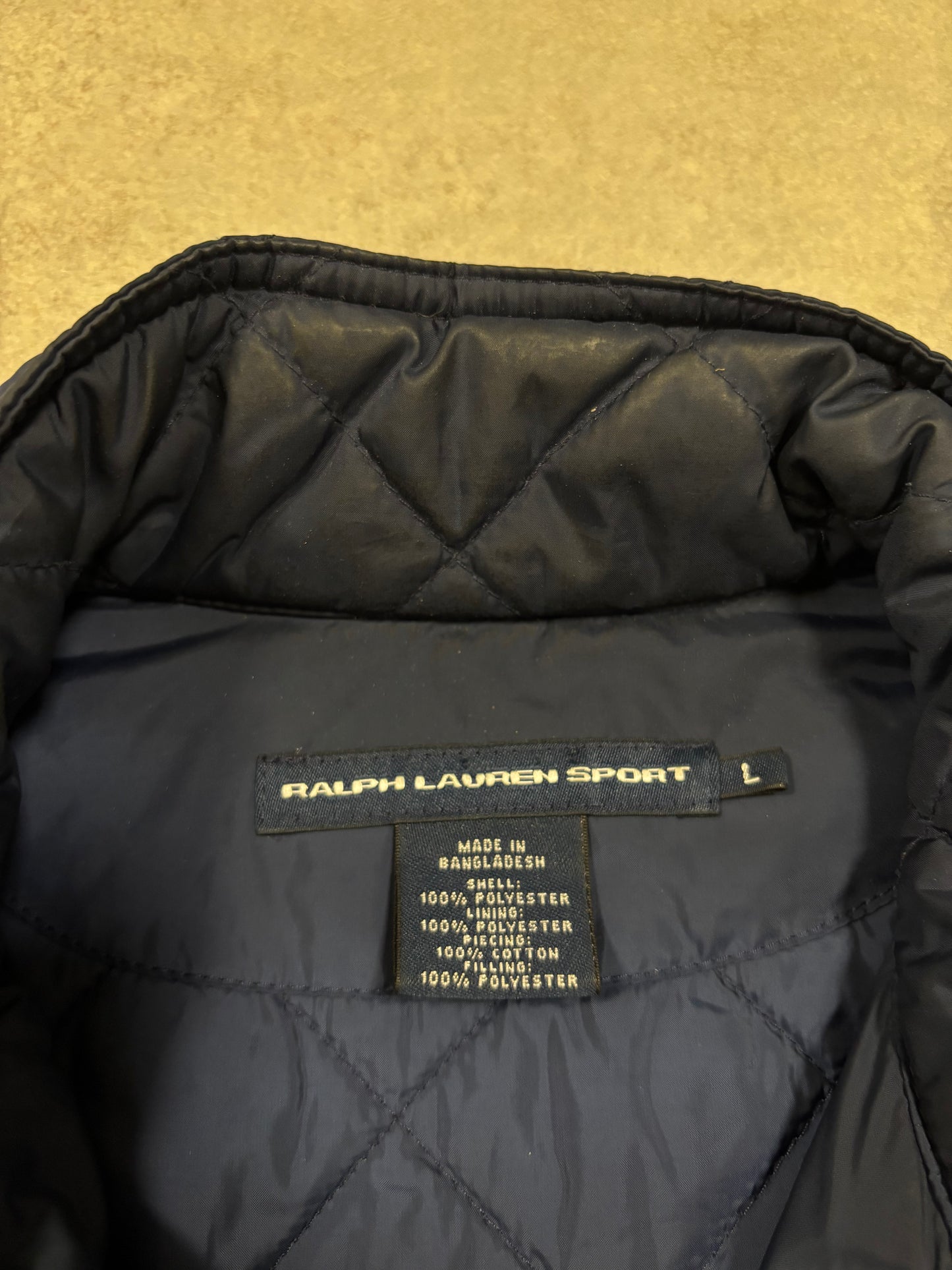 Chaqueta ‘Quilted’ Polo Ralph Lauren Sport 00s Vintage - L Woman