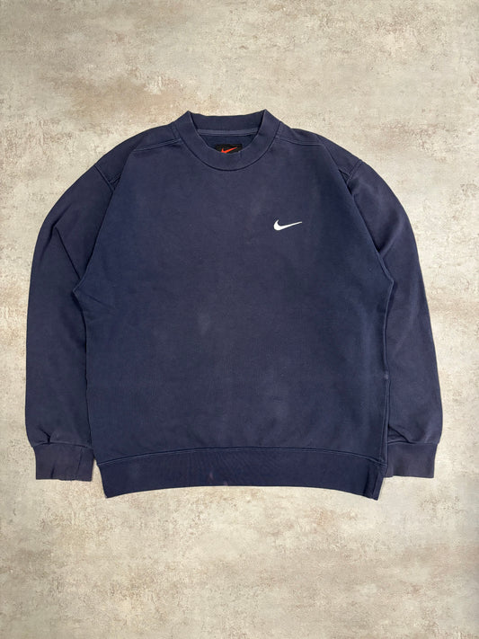 'Stained' Nike Boxy Fit 90s Vintage Sweatshirt - S