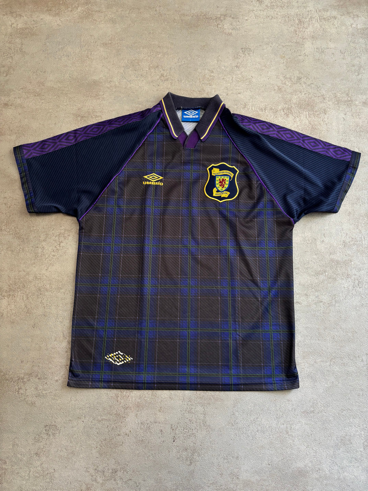 Camiseta Local Umbro Escocia 1994 Vintage - L