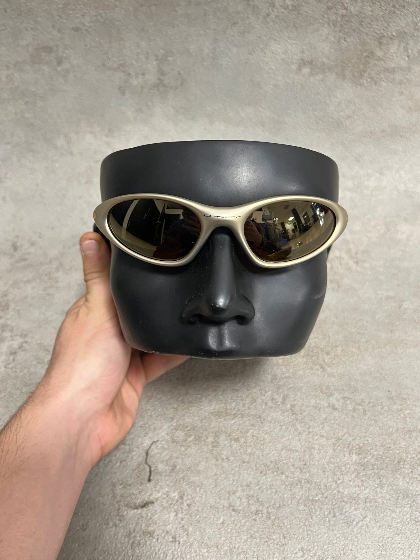 Gafas Sol Vintage Oakley Minute Gold Iridium