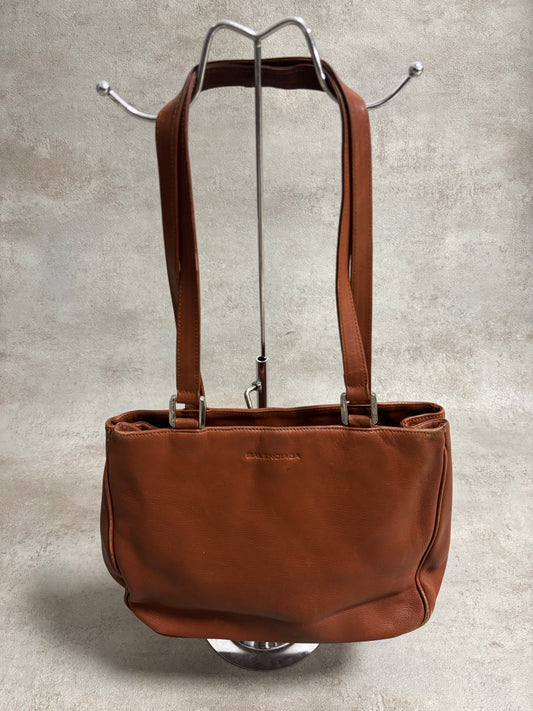 Bolso Hombro Cuero Balenciaga 00s Vintage
