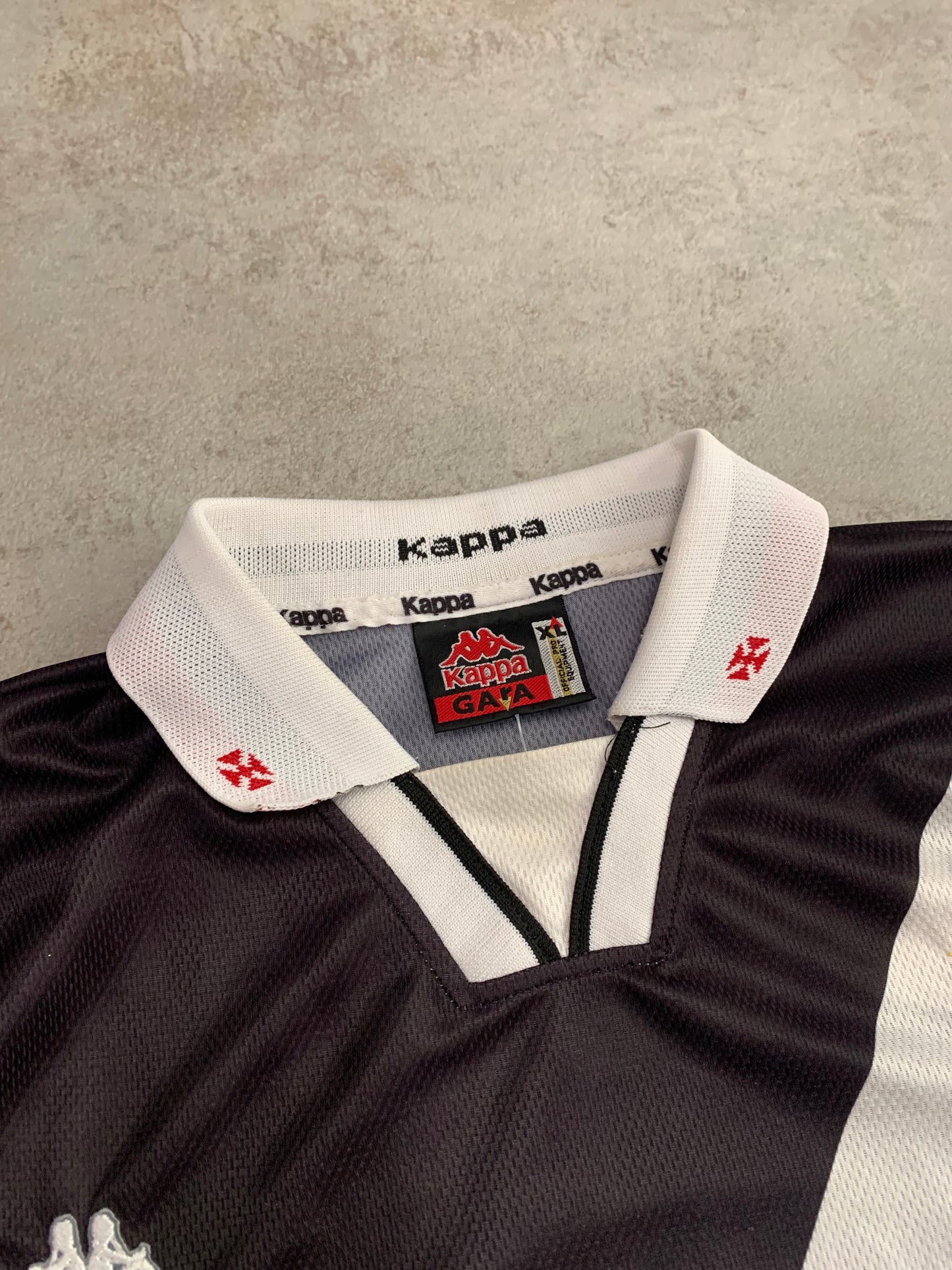 Camiseta Fútbol Vintage Kappa Vasco de Gama 1995 Kit - XL