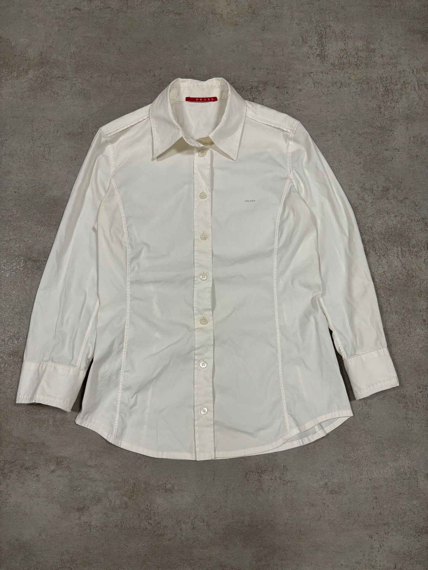 Camisa Elástica Ajustada Prada 2008 - S Woman