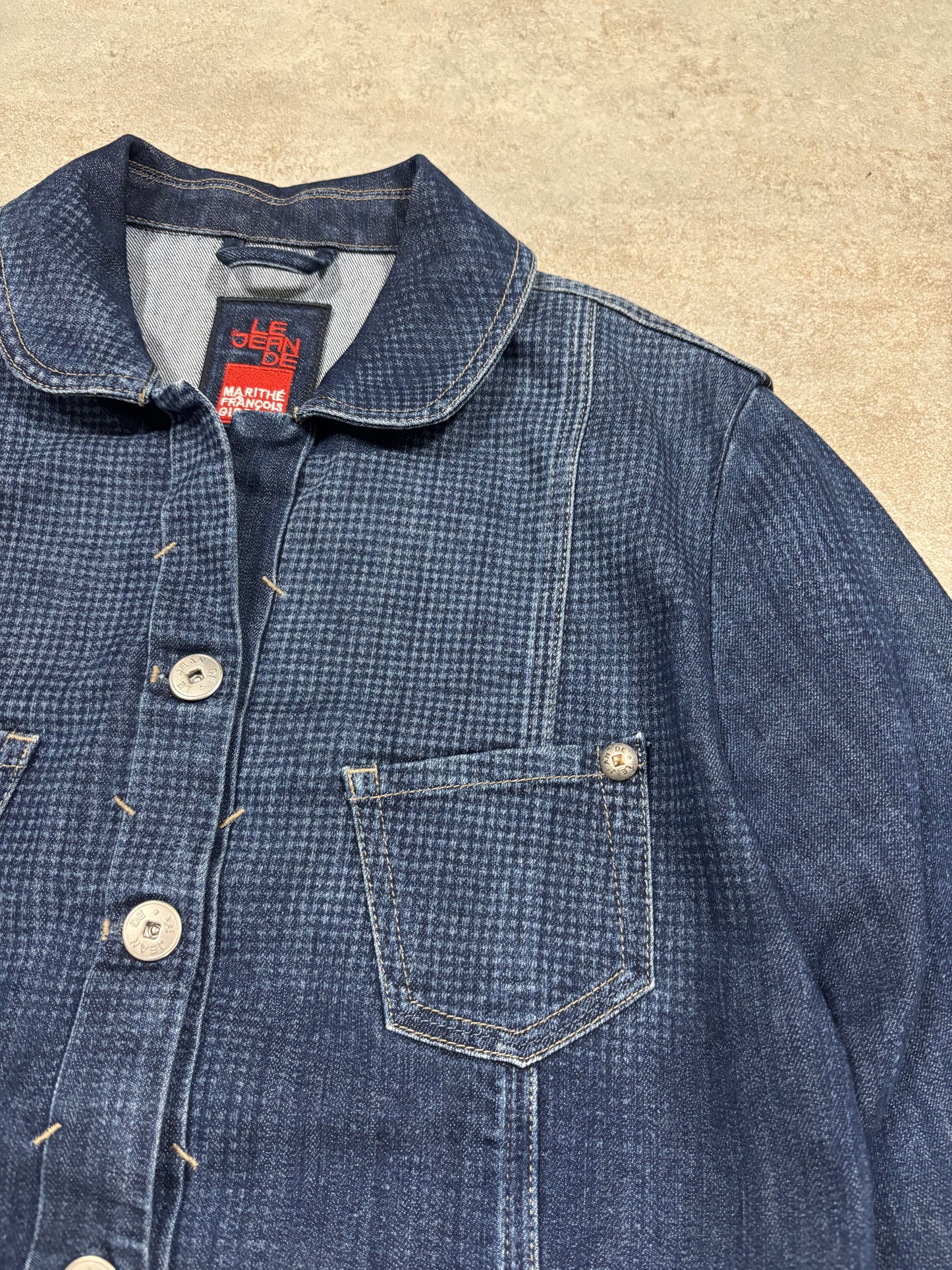 Chaqueta Entallada Vaquera Marithé + François Girbaud 00s Vintage - S Woman