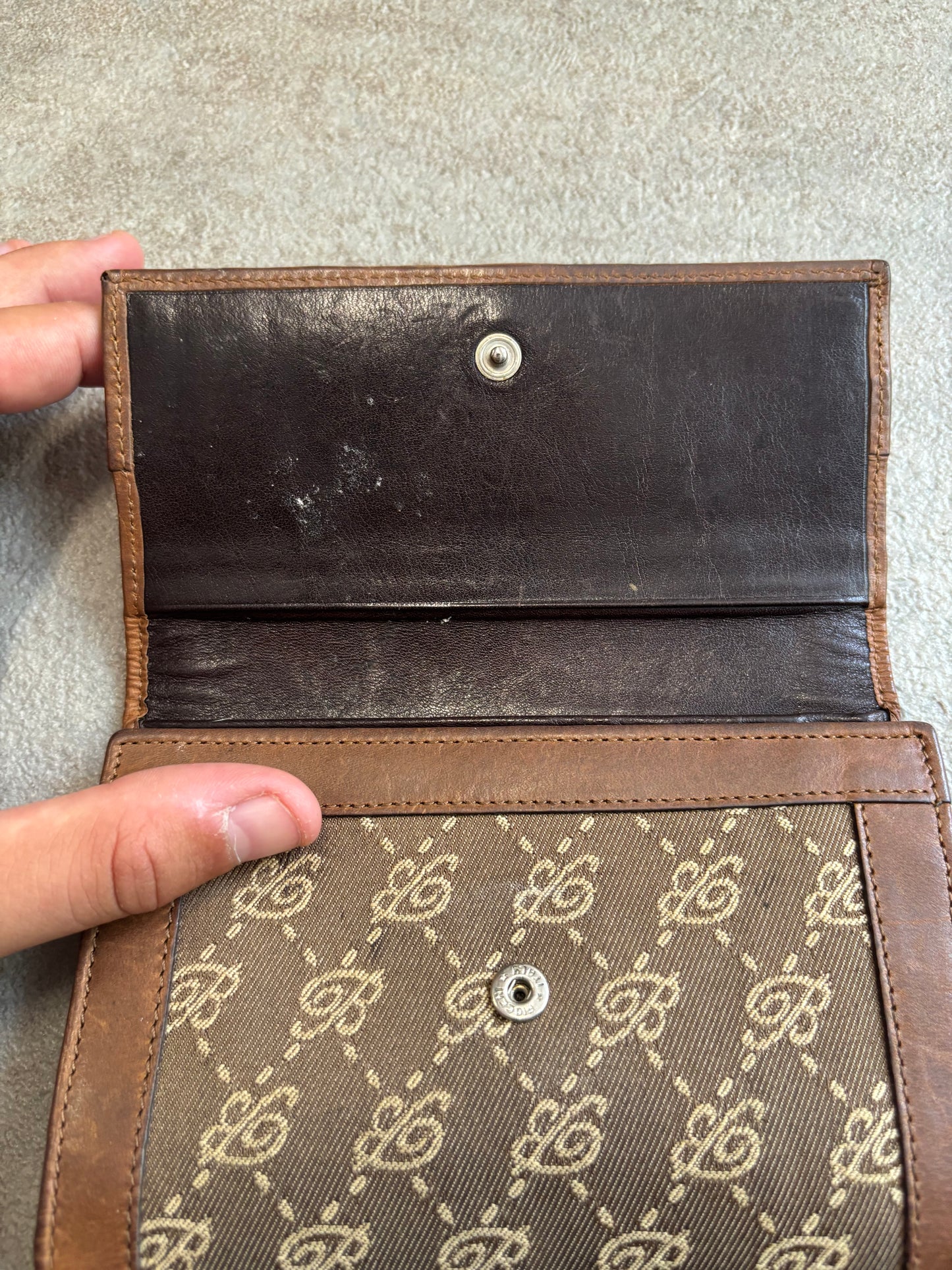 Cartera Monogram Blumarine 00s Vintage