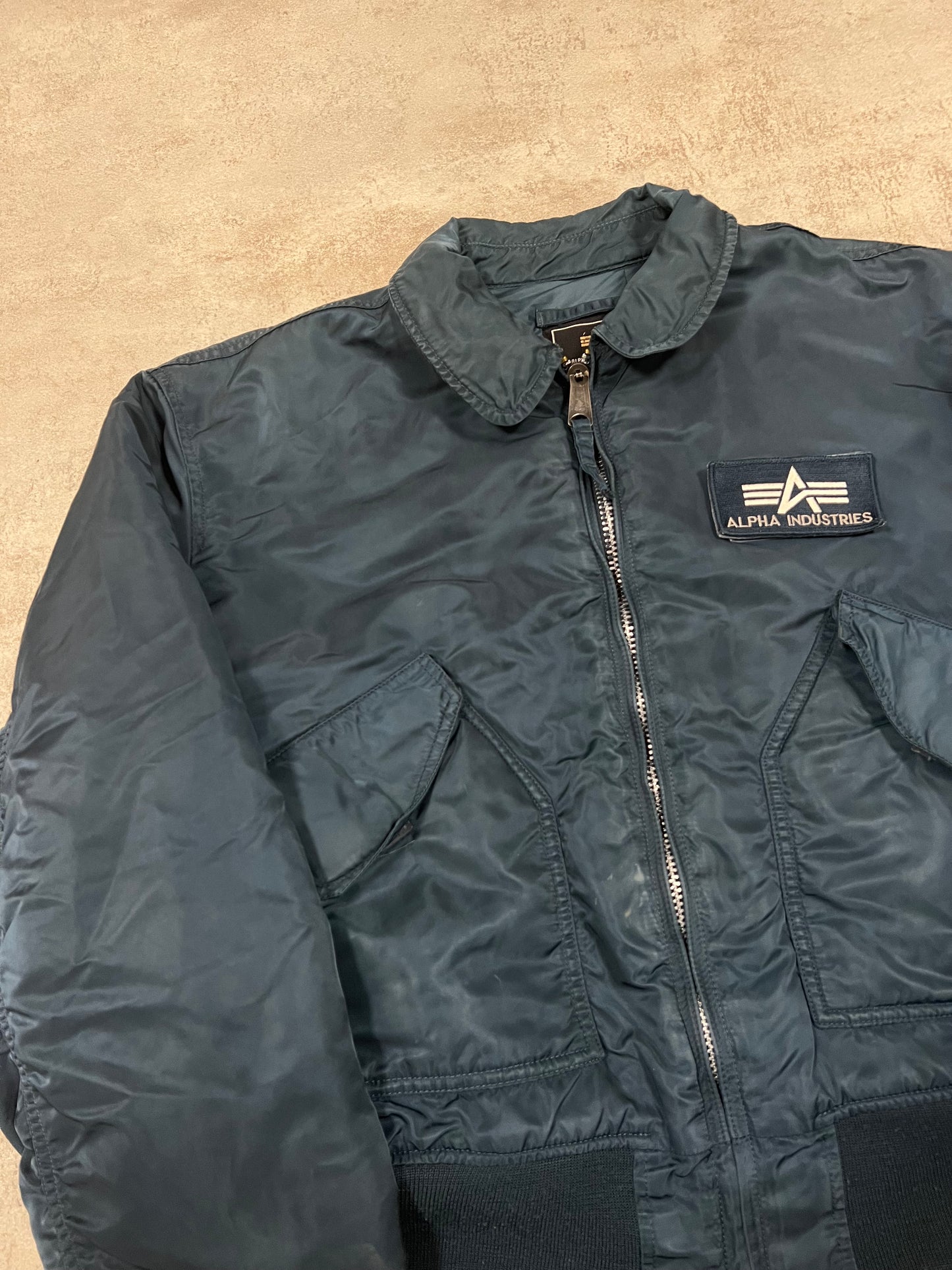 Chaqueta Bomber Vintage Alpha Industries 90’s - L