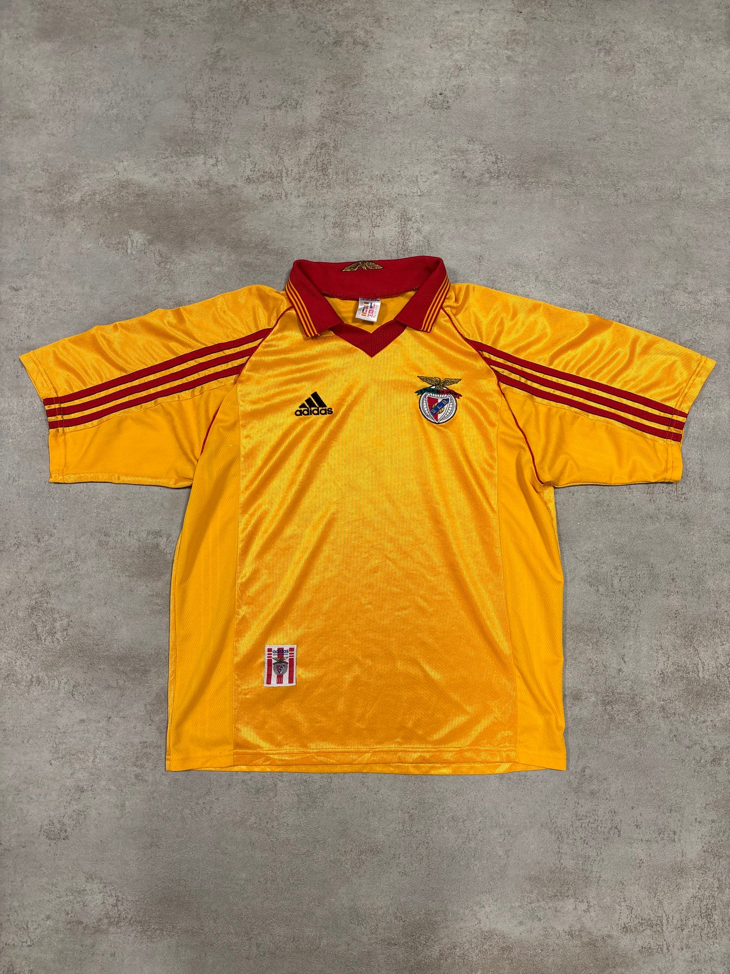 Camiseta Visitante Adidas Benfica 1998/99 Vintage - M