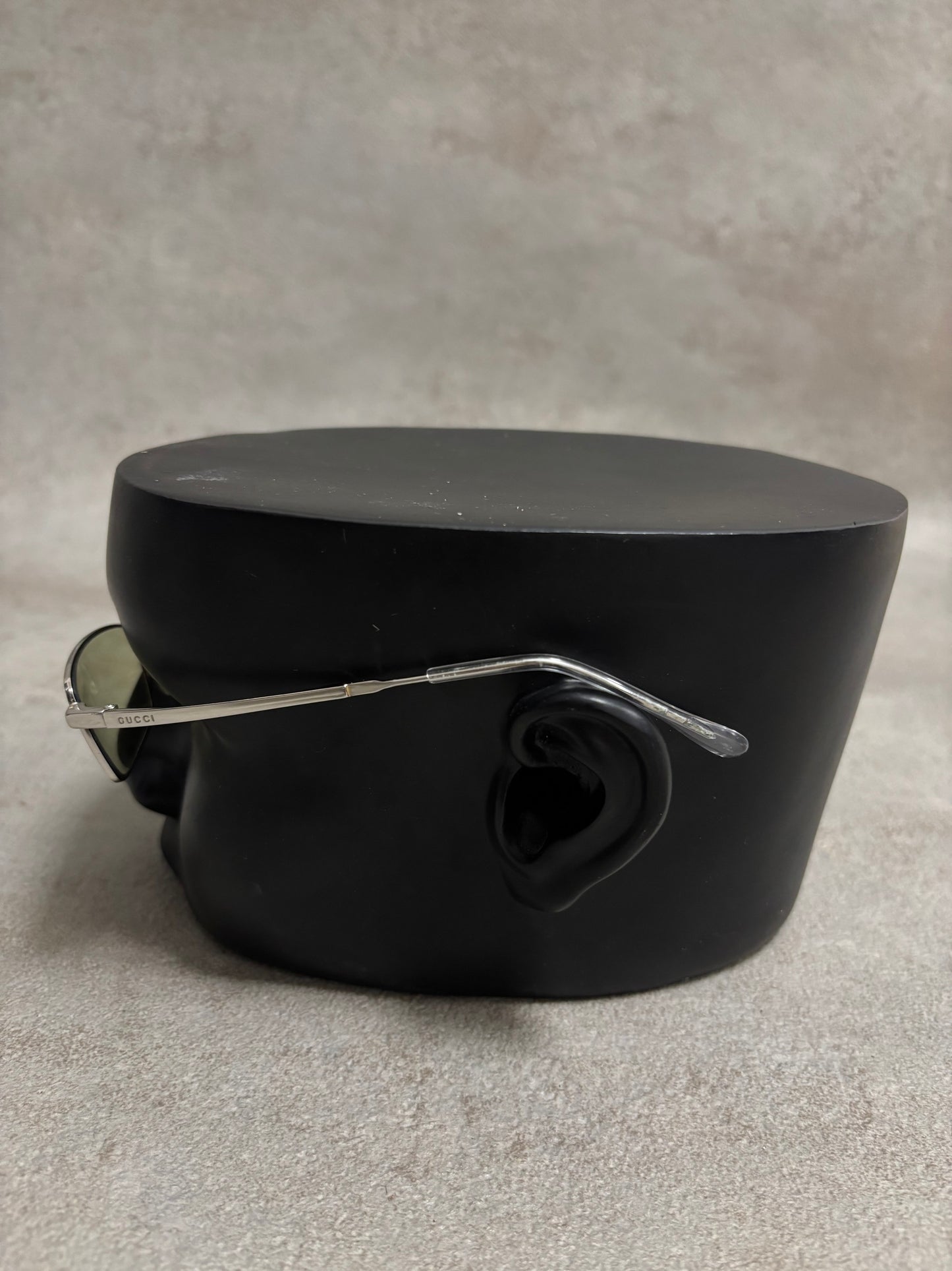 Gafas Rectangulares Metálicas Gucci 00s Vintage