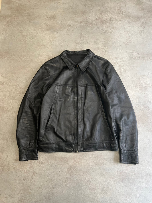 Chaqueta Harrington Vintage Cuero - M