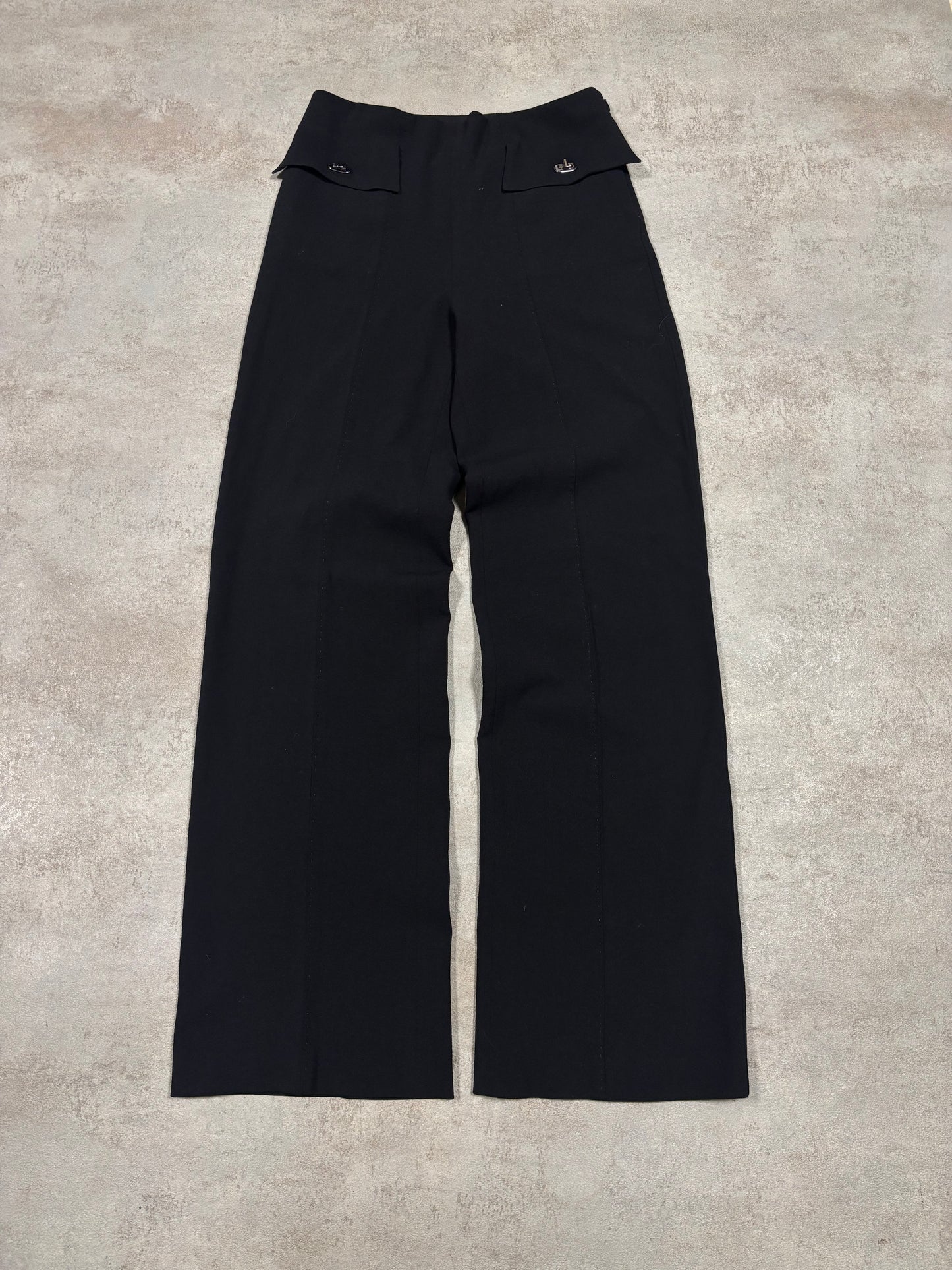 Pantalones Traje Pinzas Wide Leg Jean Paul Gaultier 90s Vintage - M Woman