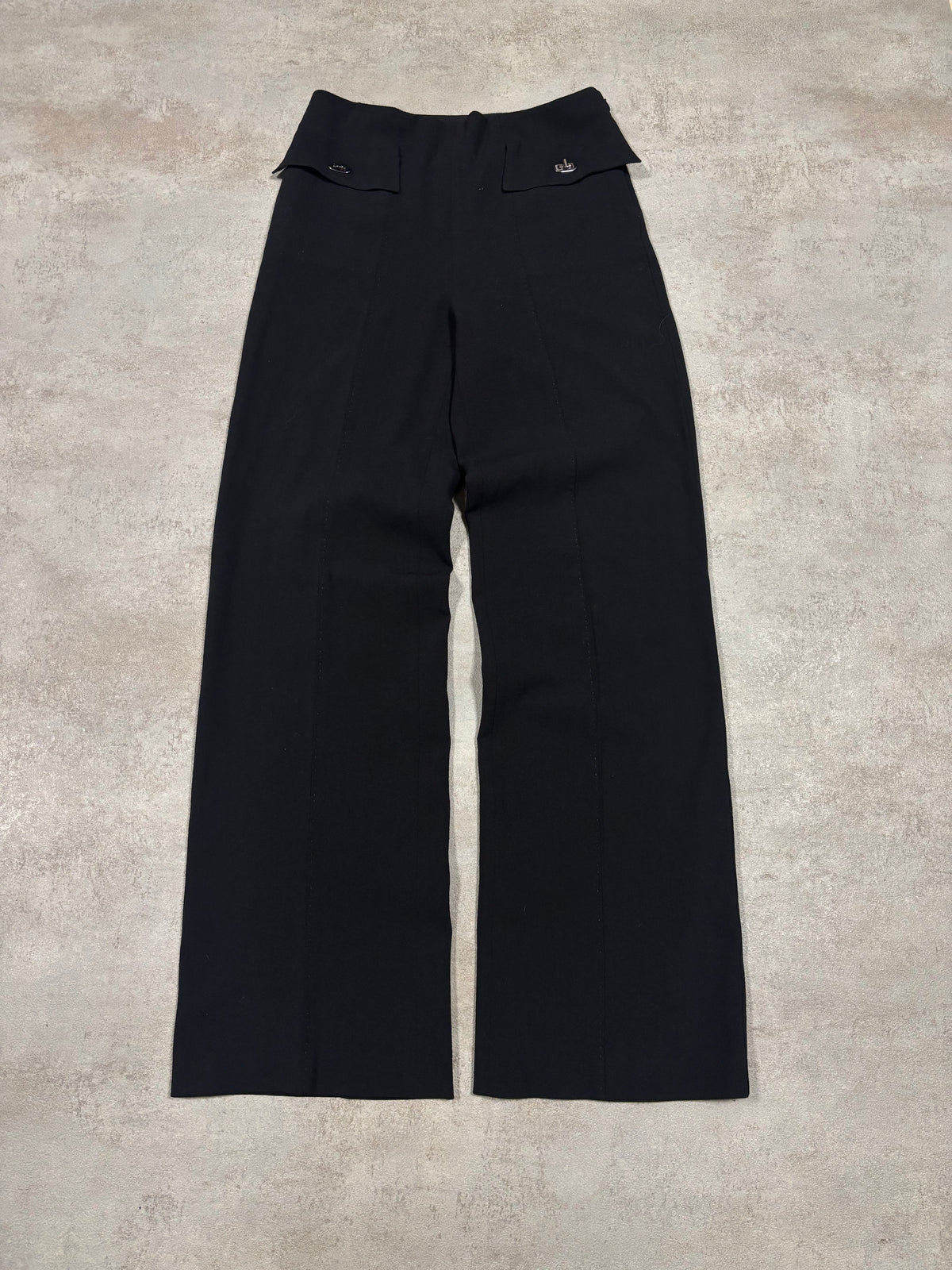 Pantalones Traje Pinzas Wide Leg Jean Paul Gaultier 90s Vintage - M Woman