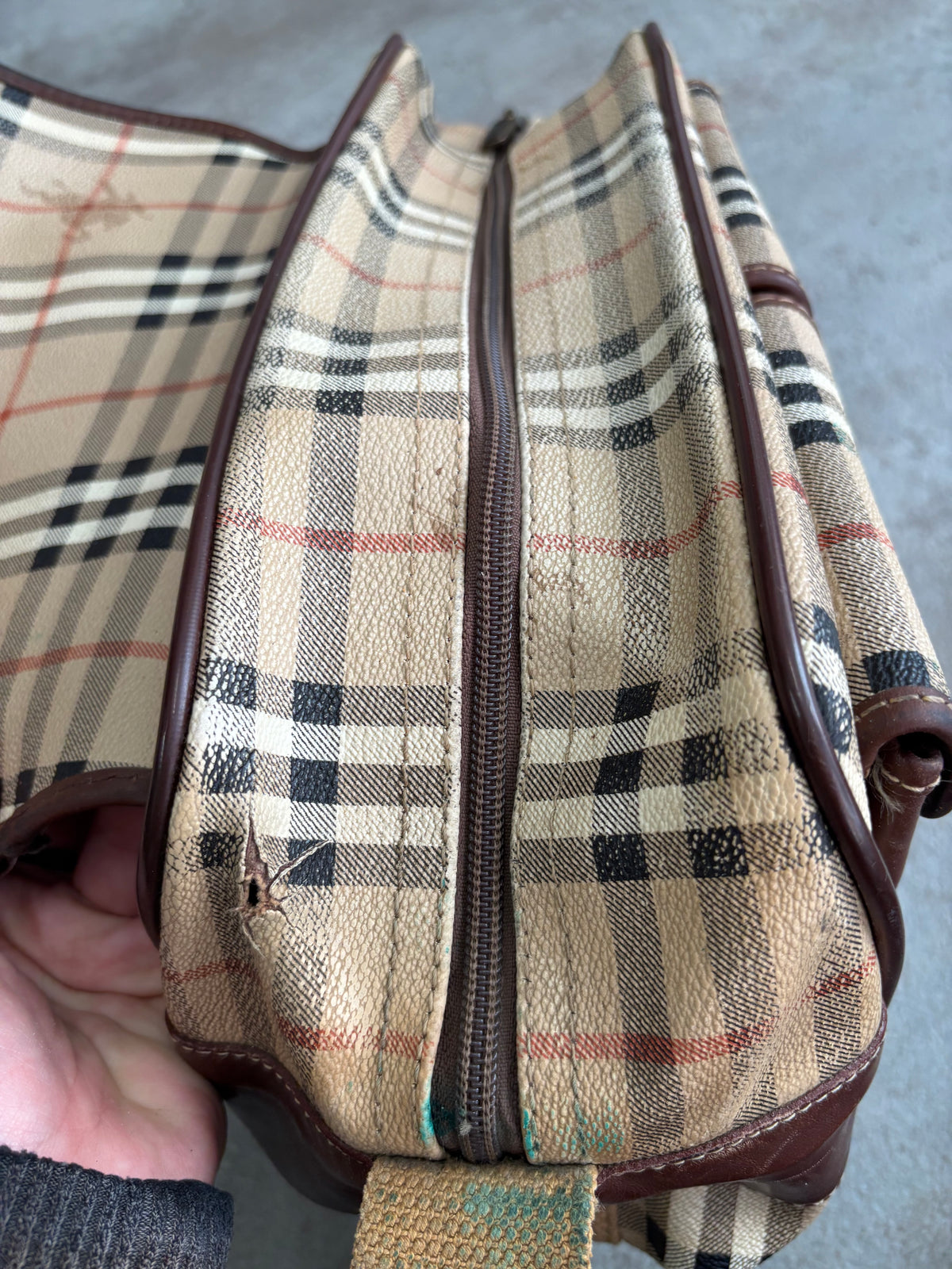 Bolso Bandolera Burberry 00s Vintage