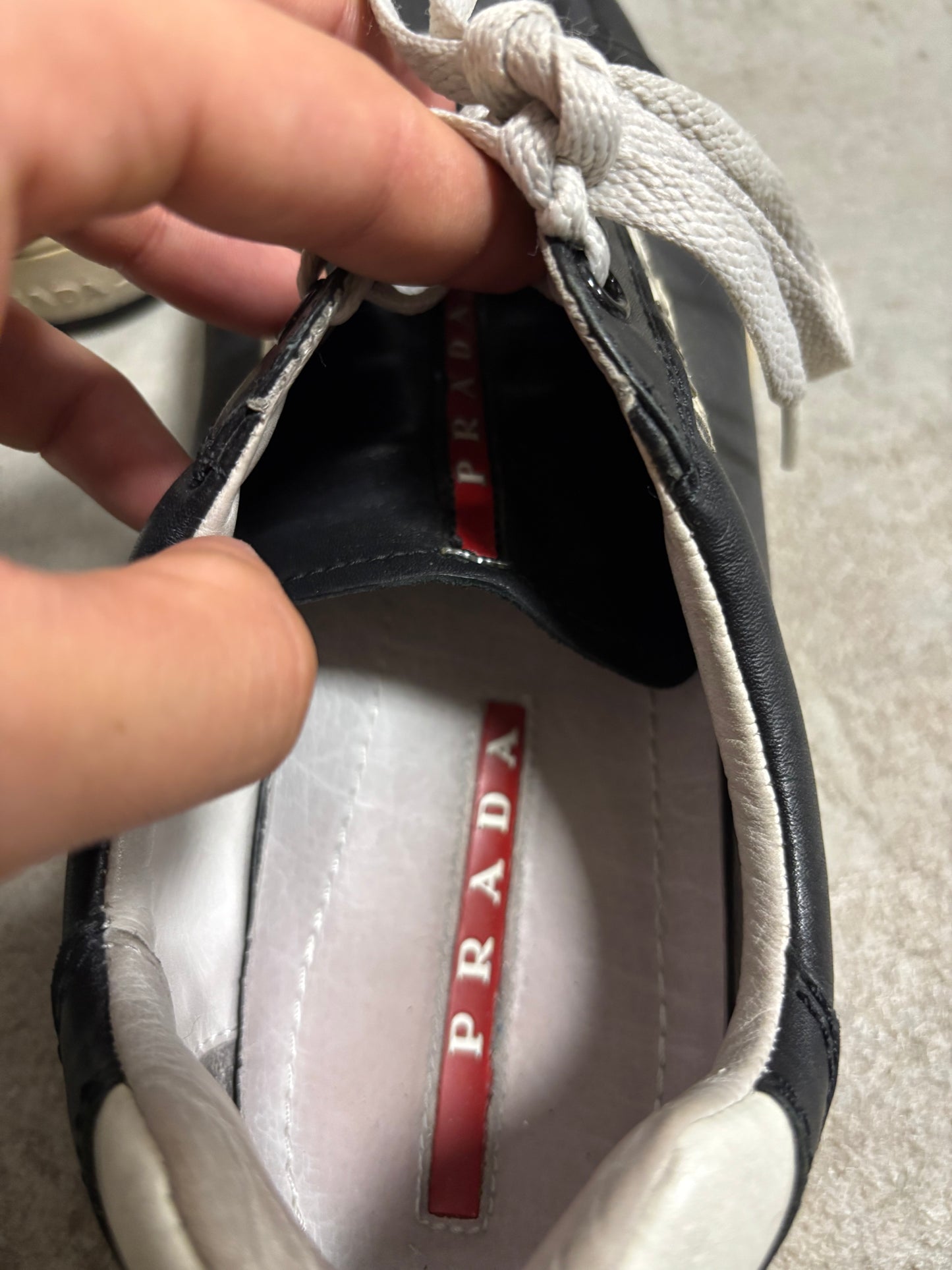 Zapatos Cuero Prada 00s Vintage - 42