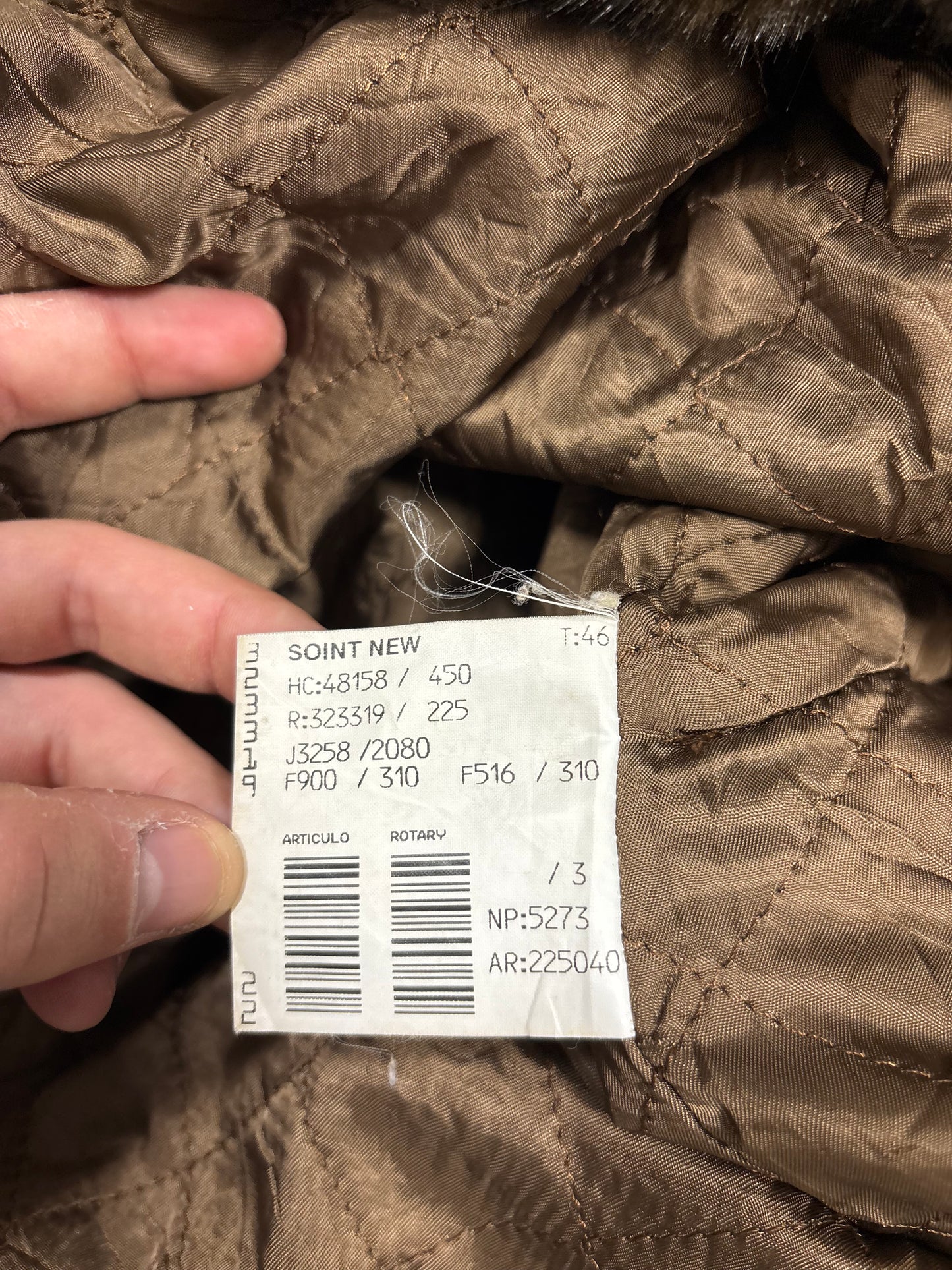 Gabardina Pelo ‘Soint New’ Burberry 90s Vintage - L