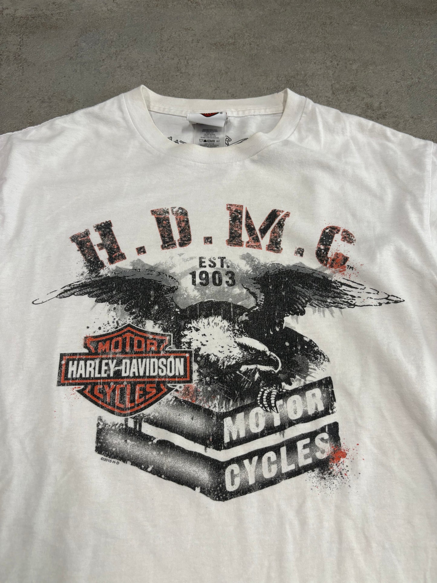 Camiseta Gráfica Harley Davidson - M