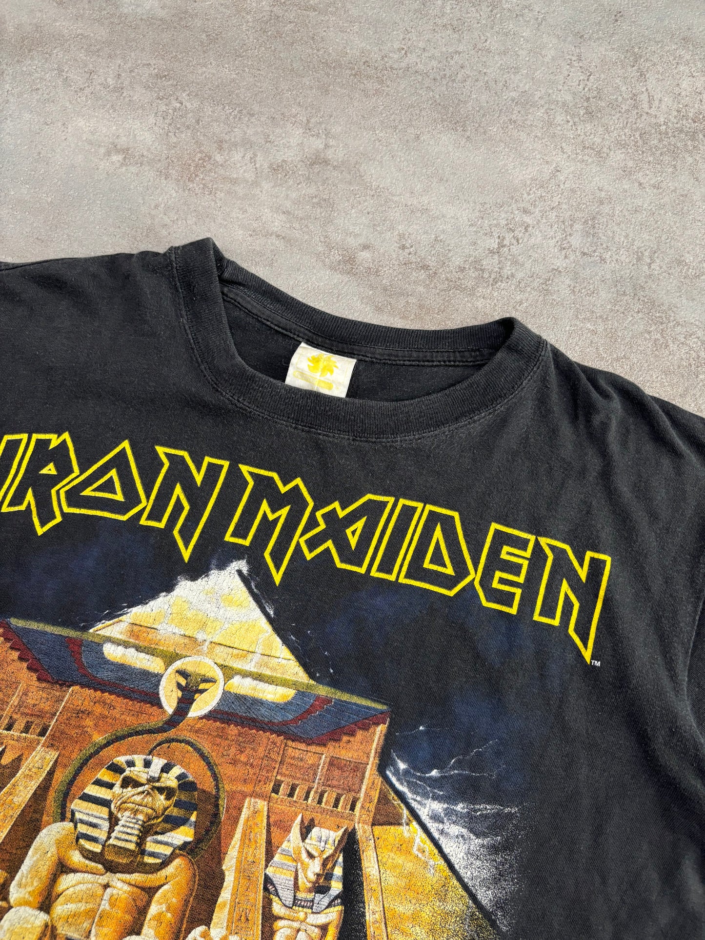 Camiseta ‘Powerslave Album’ Iron Maiden 1984 Vintage - M