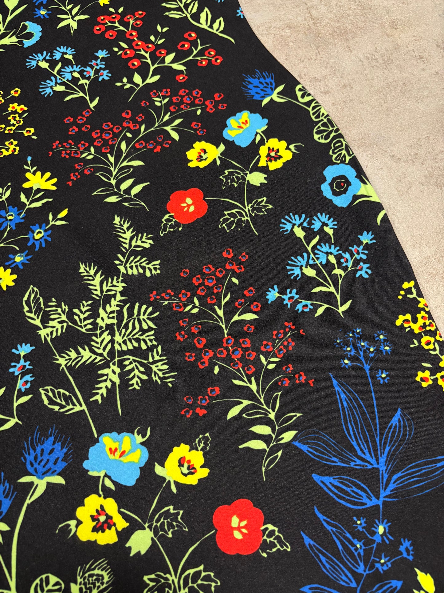 Vestido Elástico Versace Jeans Couture 00s Vintage - M