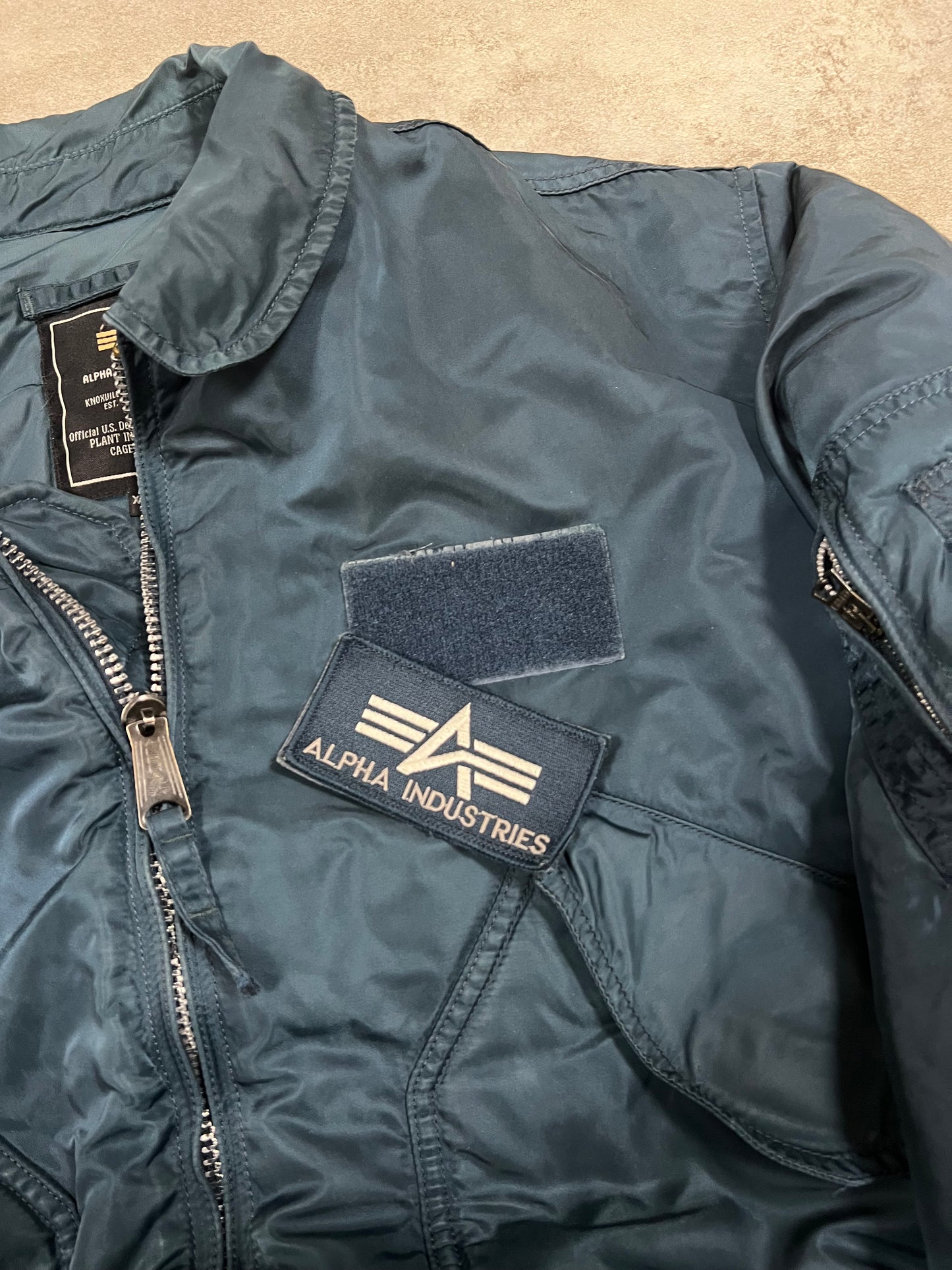 Chaqueta Bomber Vintage Alpha Industries 90’s - L