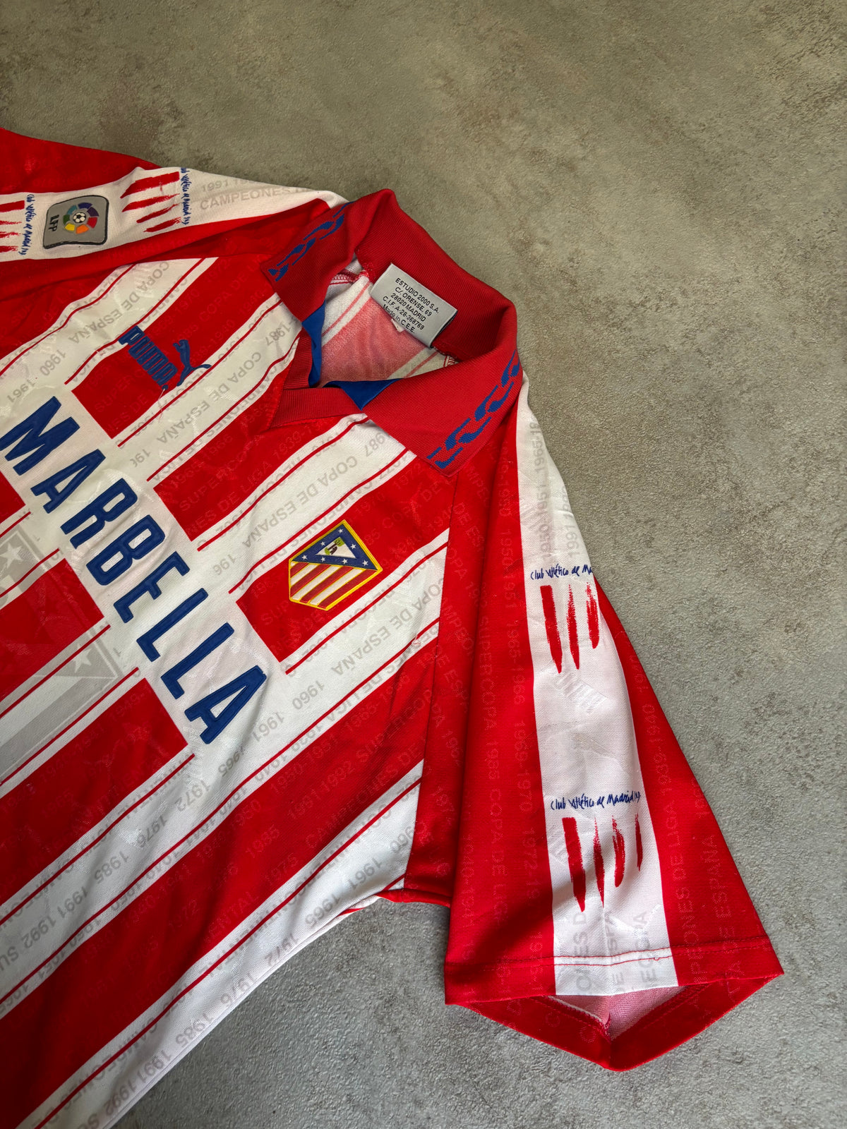 Camiseta Puma Atlético de Madrid 1995/1996 Vintage - L