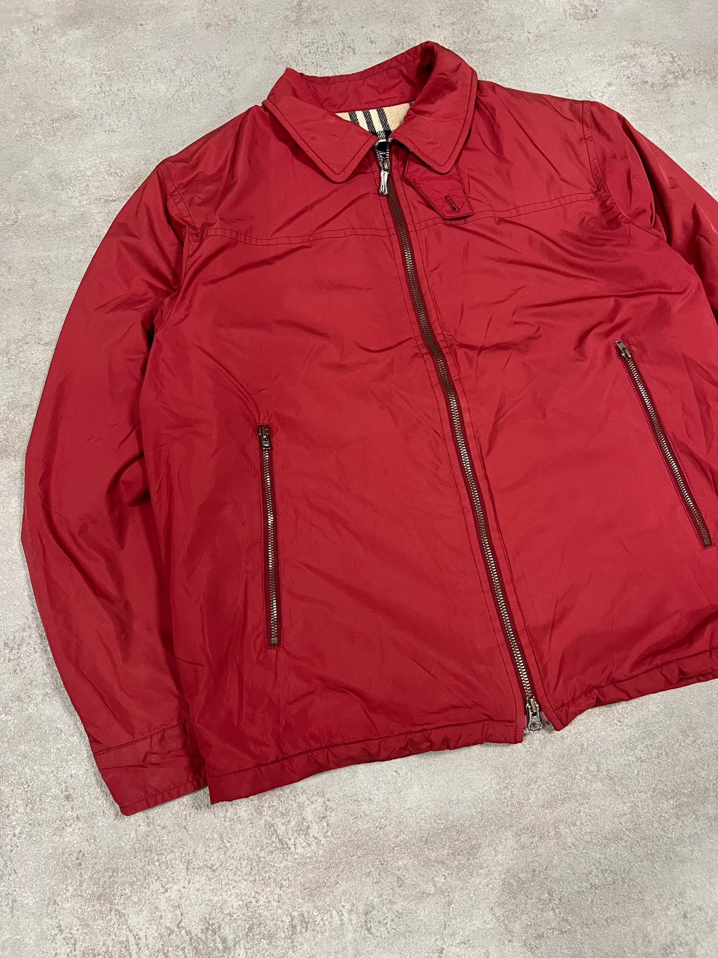 Chaqueta Harrington Vintage Burberry Novacheck - M