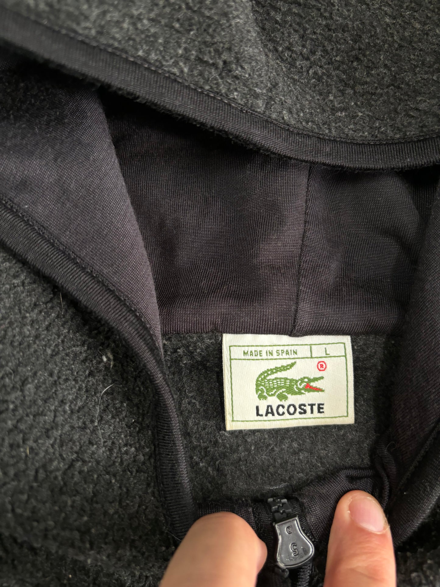 Chaleco Polar Lacoste Sport 00s Vintage - M