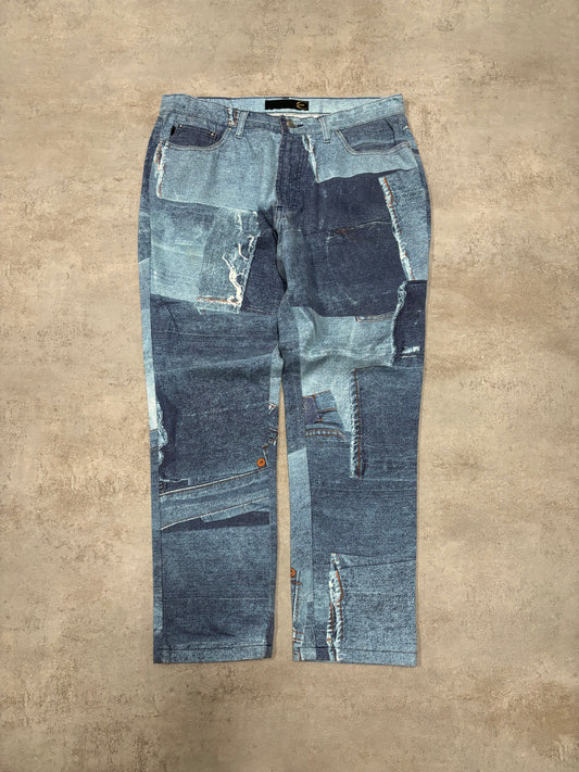 Pantalones Archive Just Cavalli ‘Multi Jeans’ 00s Vintage - M