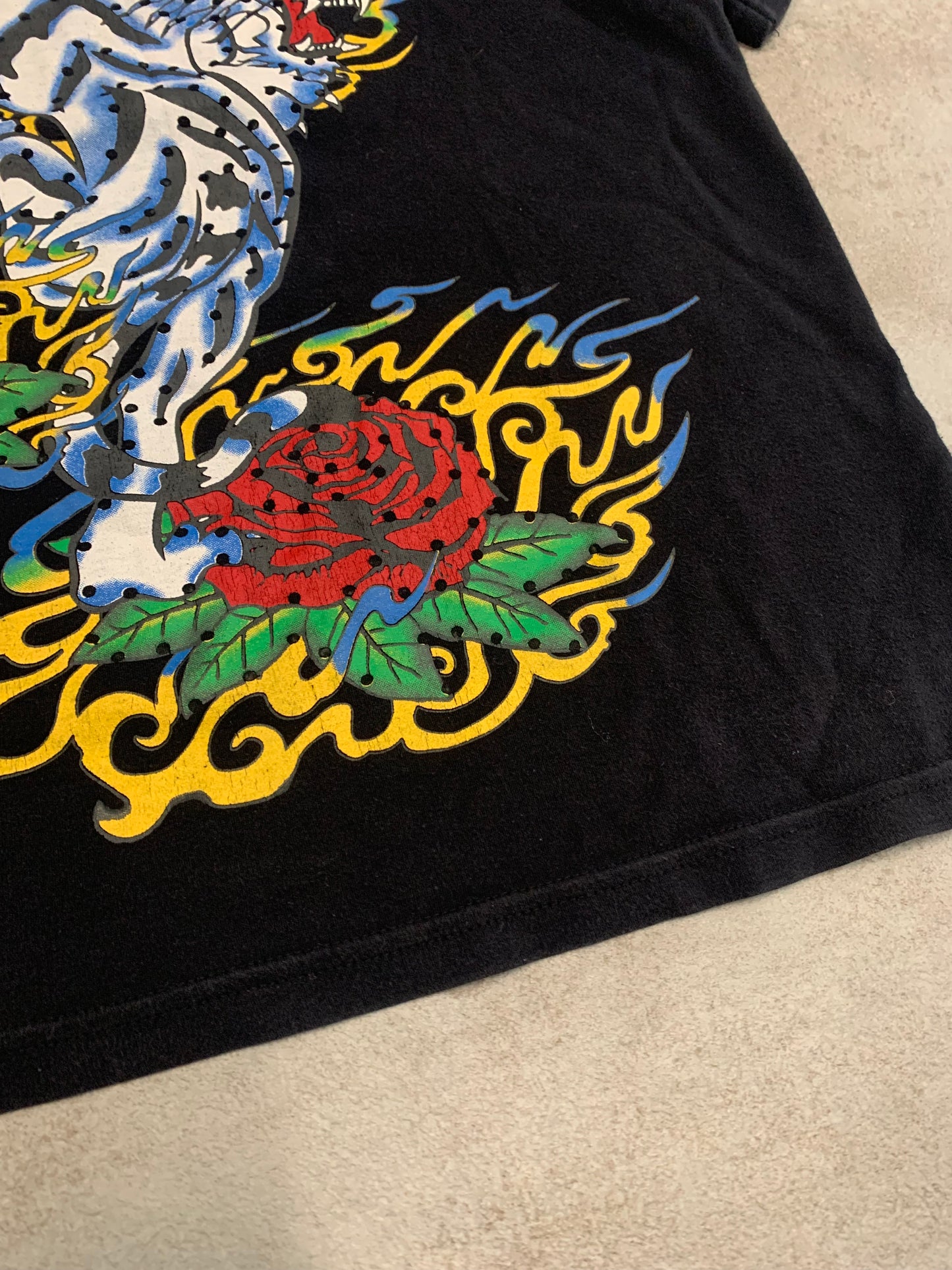 Camiseta Vintage Ed Hardy Y2K - S