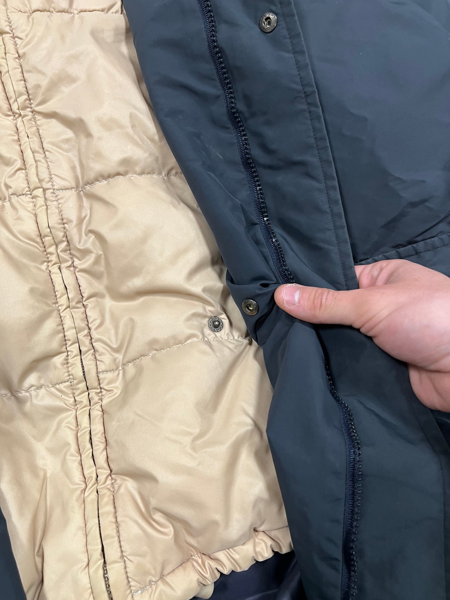Chaqueta Puffer Vintage Moncler Dos Piezas 90’s - S