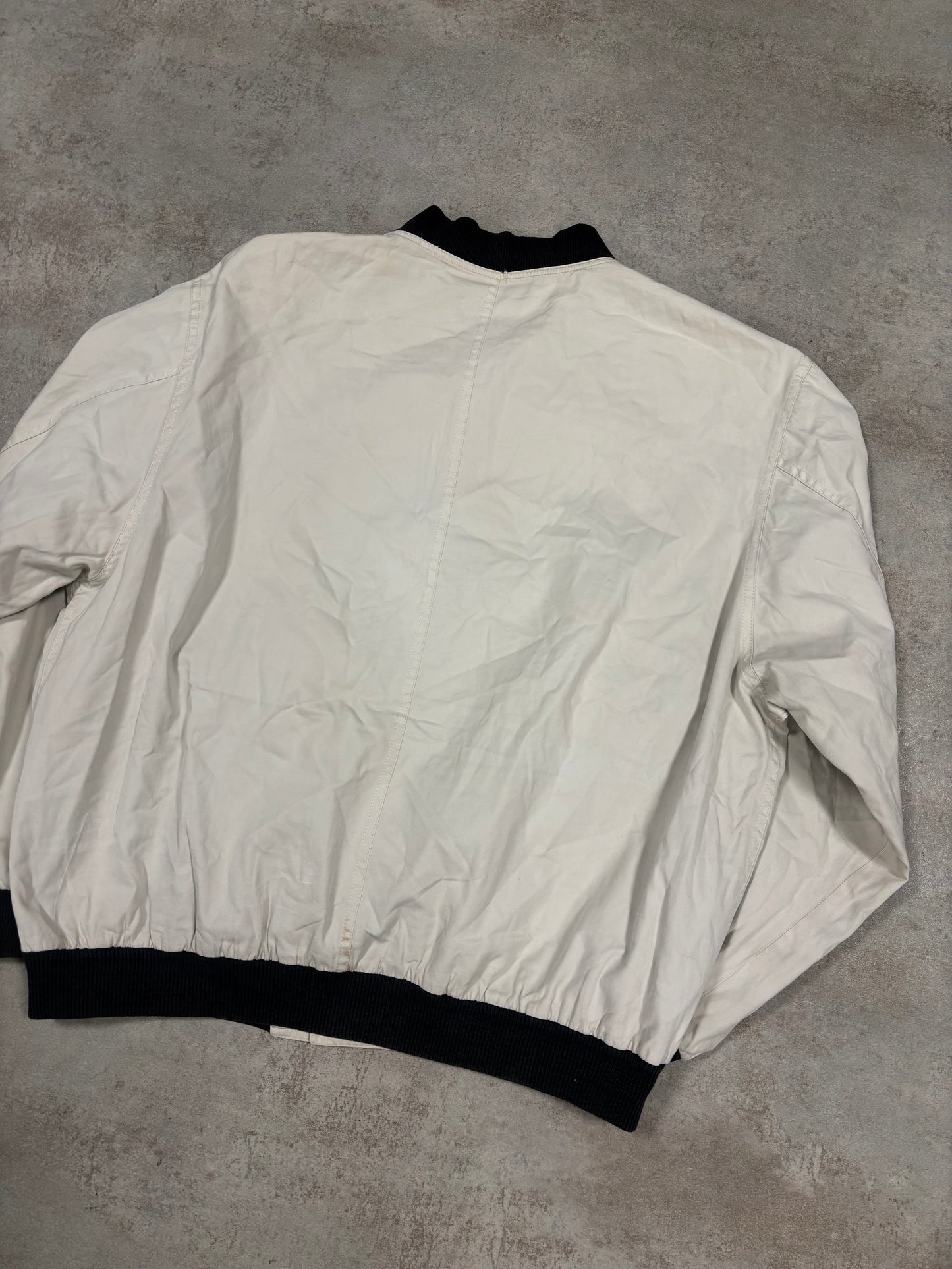 Chaqueta Bomber Jacques Fath 90s Vintage - L