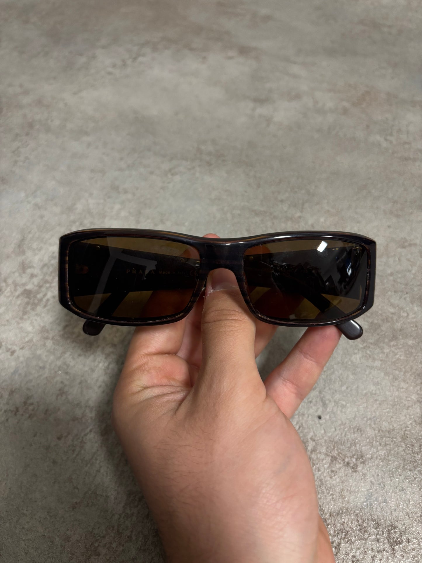 Gafas Rectangulares Prada ‘Wood’ 00s Vintage