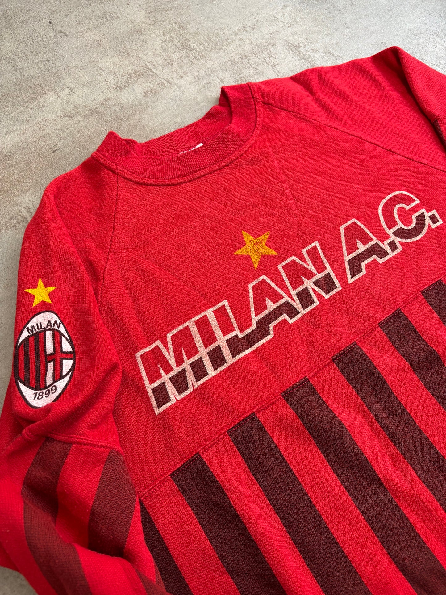 Sudadera A.C Milán 90/91 Vintage - S