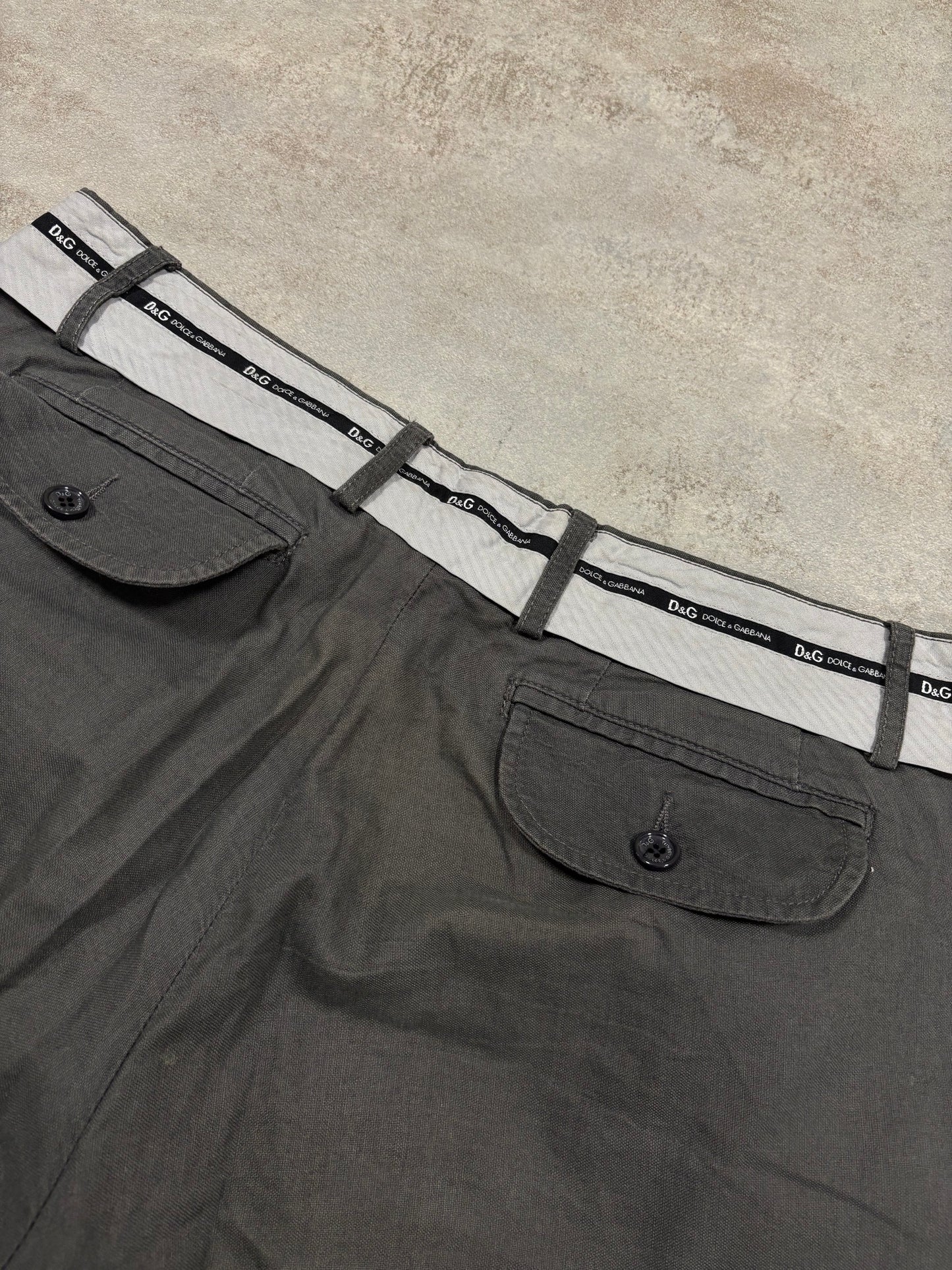 Pantalones Traje Dolce & Gabbana 2004 Vintage - L