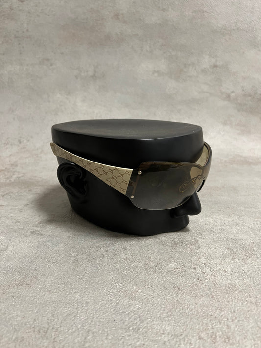 Gafas Sol Vintage Gucci GG Monogram Full Mask 00’s