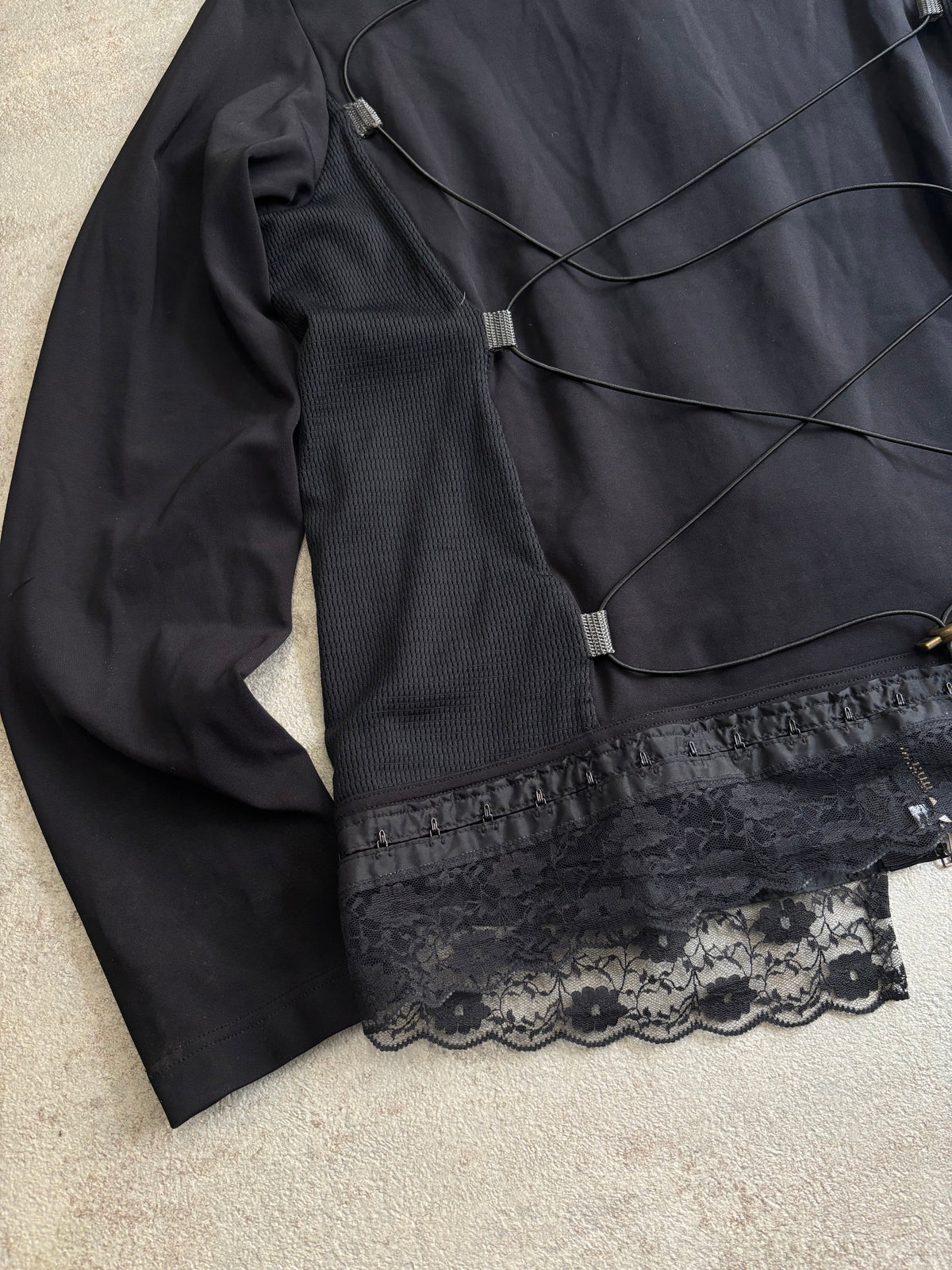 Chaqueta Elástica Ajustable Marithé François + Girbaud 00s Vintage - M Woman
