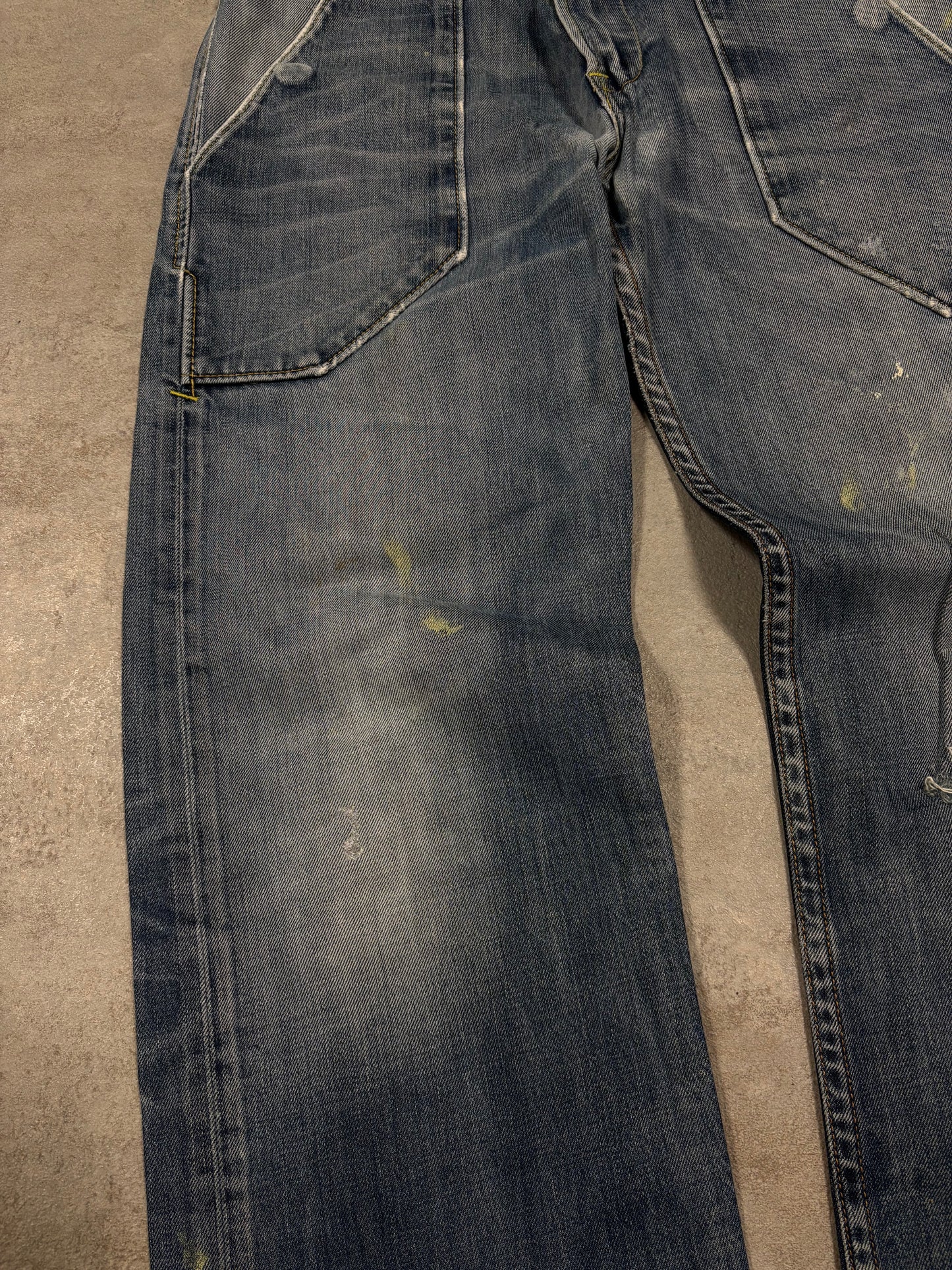 Pantalones Rectos ‘Buckle Back’ Levi’s 00s Vintage - M