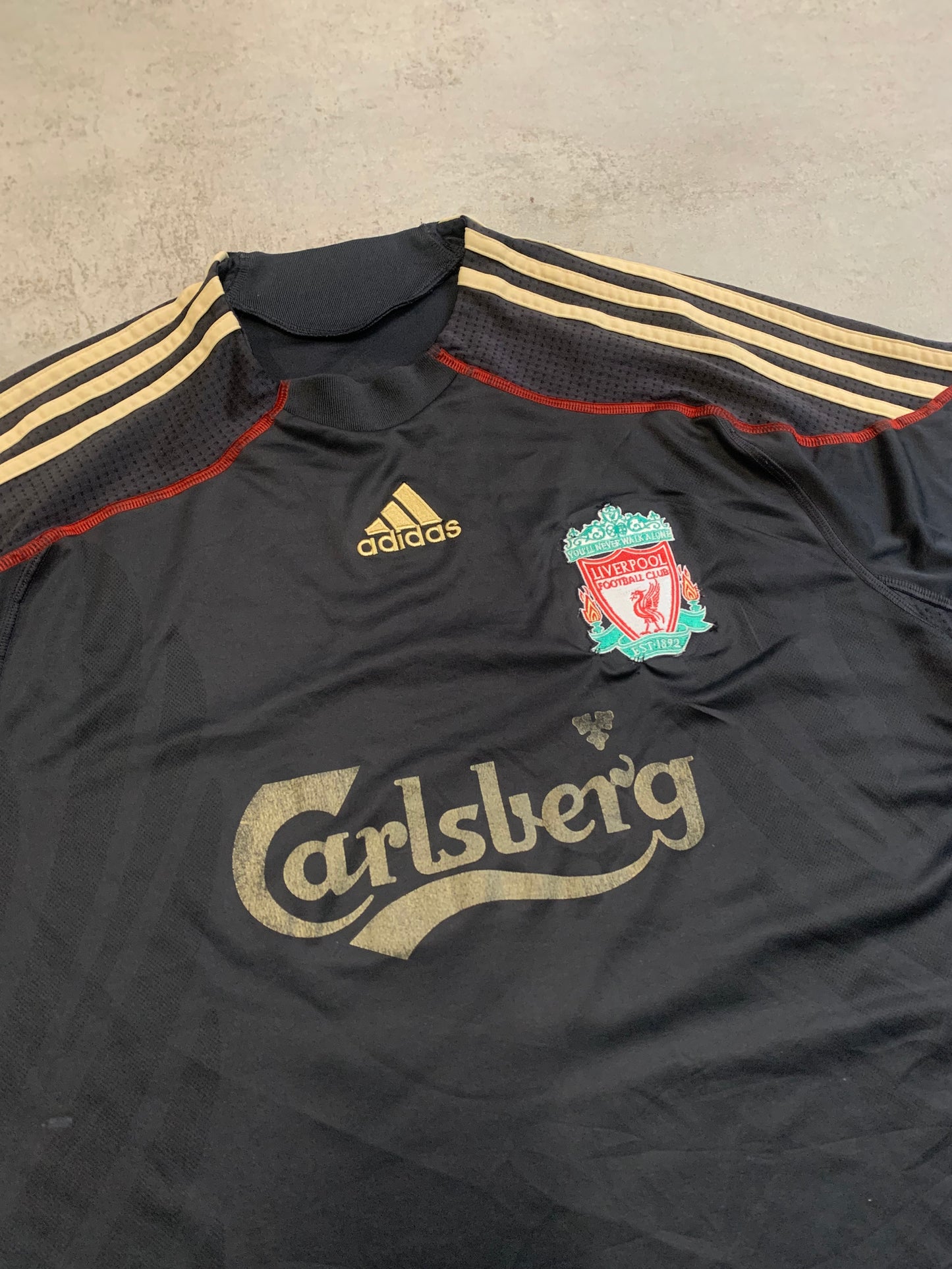 Camiseta Fútbol Vintage Adidas Liverpool 2009 ‘Torres’ - L