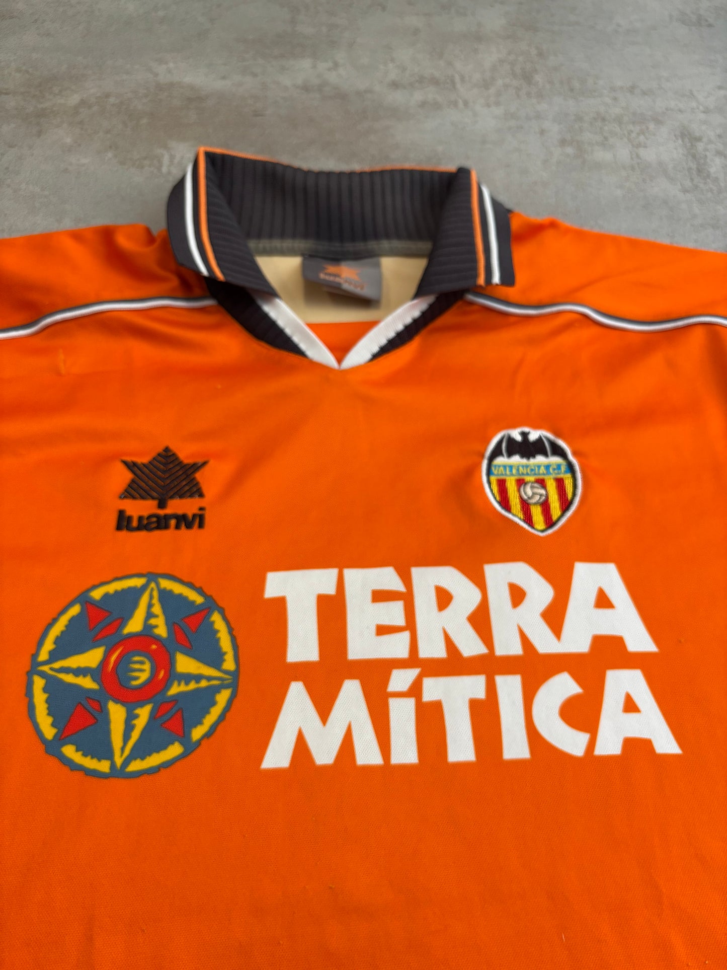Camiseta Luanvi Valencia Terra Mítica 1999/00 Vintage - XL