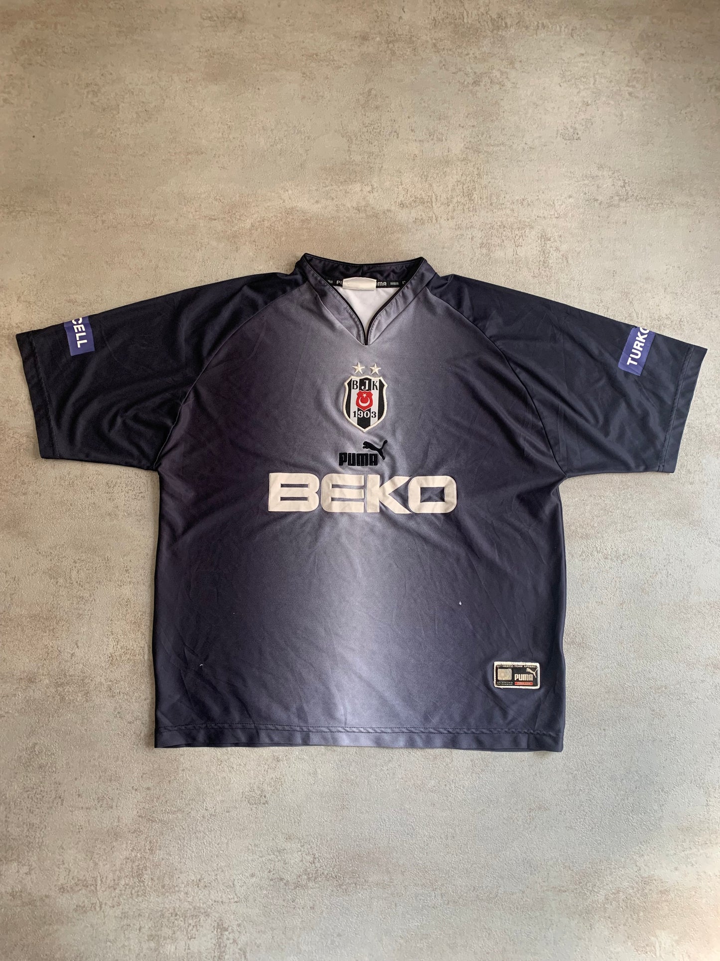 Camiseta Vintage Puma Besiktas 2002 Cuarta Equipación - XL