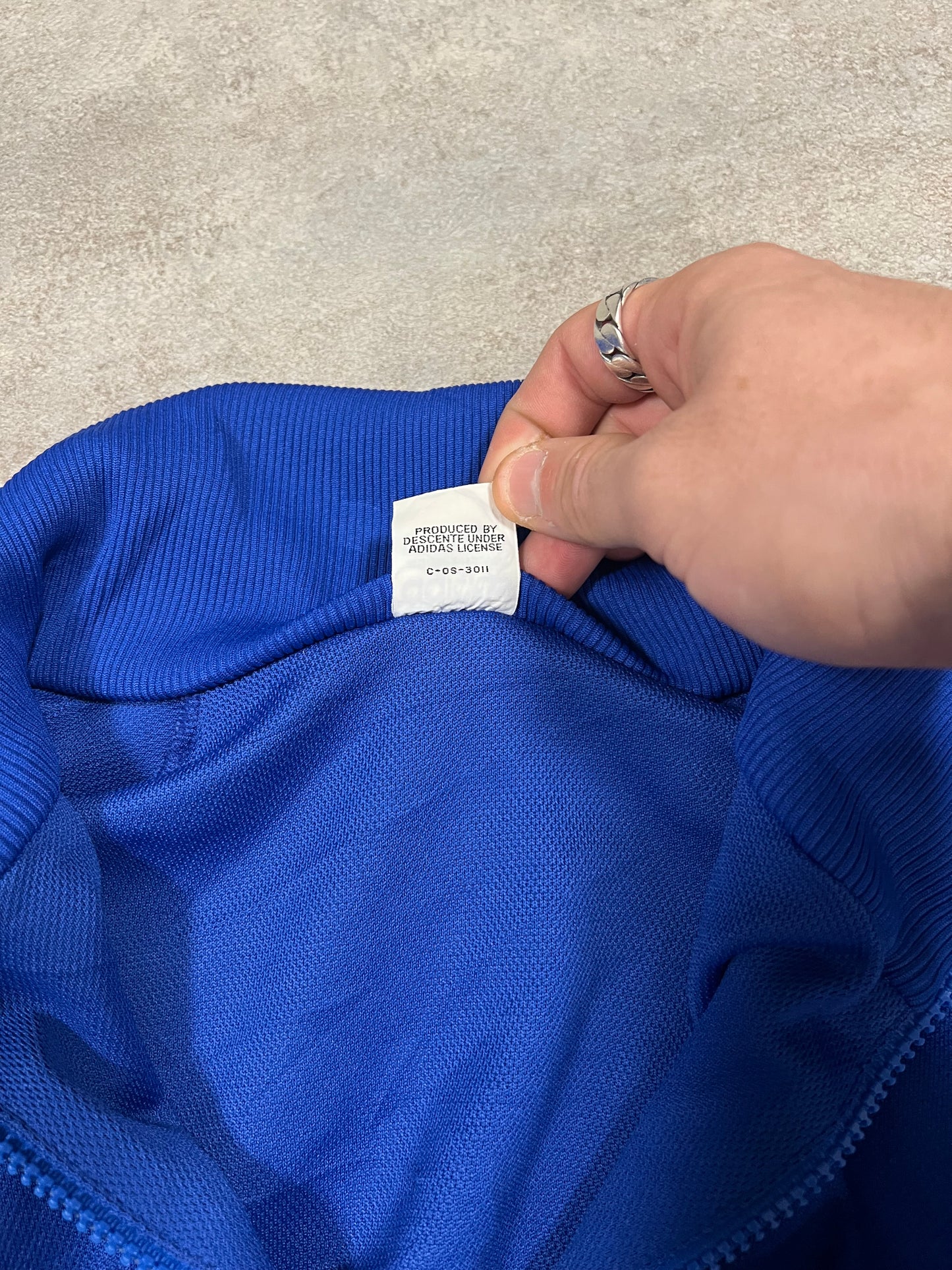 Chaqueta Track Vintage Adidas 70’s Descente Made in West Germany - M