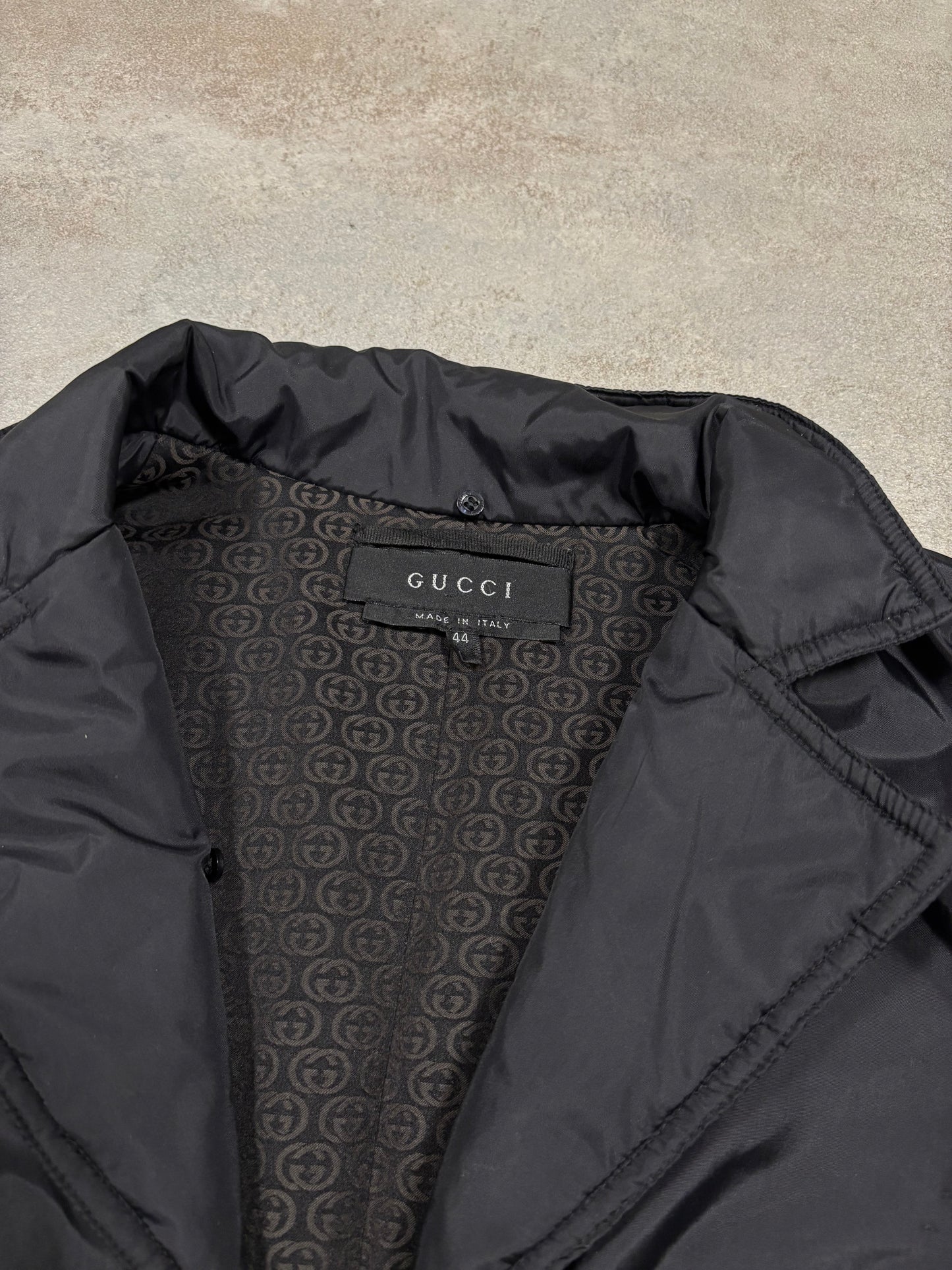 Chaqueta Blazer Nylon ‘Without Fur’ Gucci By Tom Ford AW/2004 Vintage - M