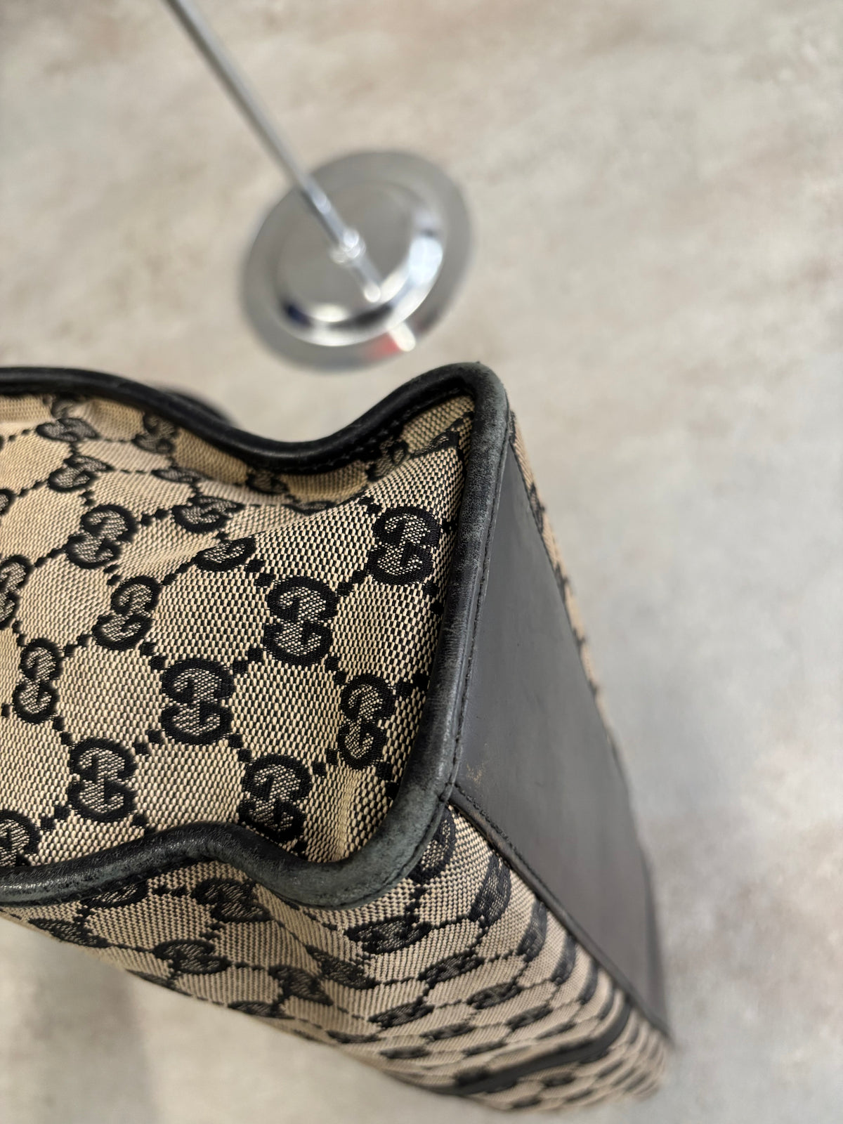 Bolso Totebag de Hombro Jackie Gucci + Guardapolvos Original 00s Vintage
