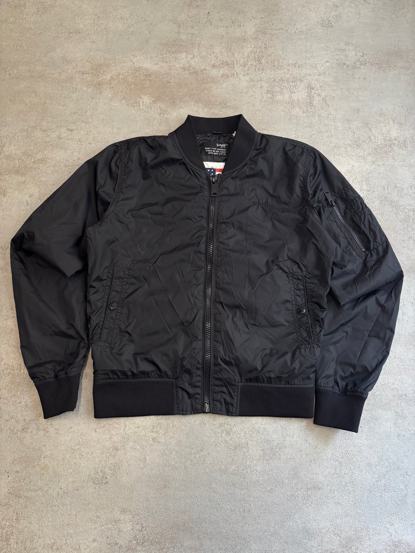 Chaqueta Light Bomber Schott 00s Vintage - S