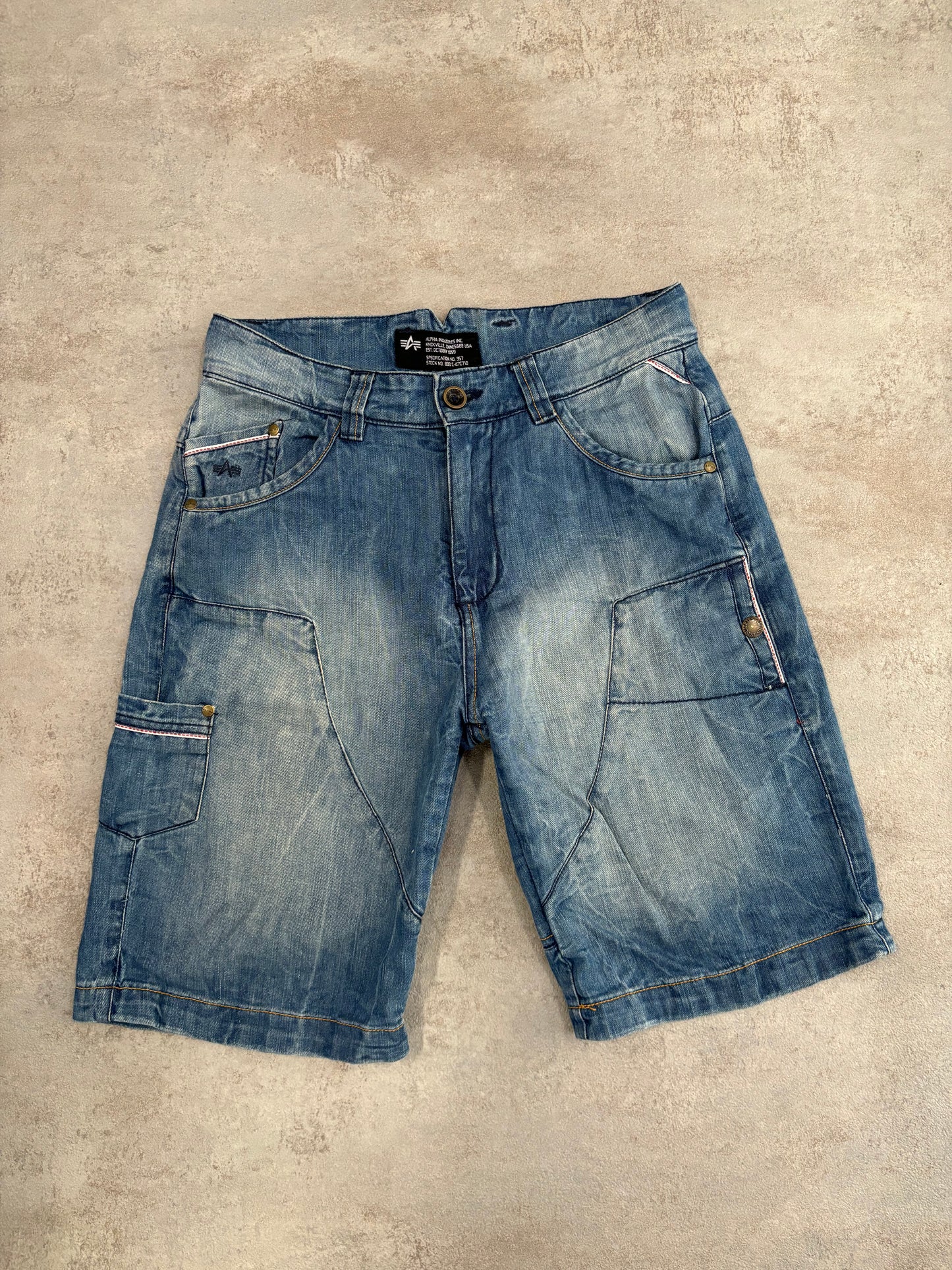 Shorts Cargo Alpha Industries 00s Vintage - M