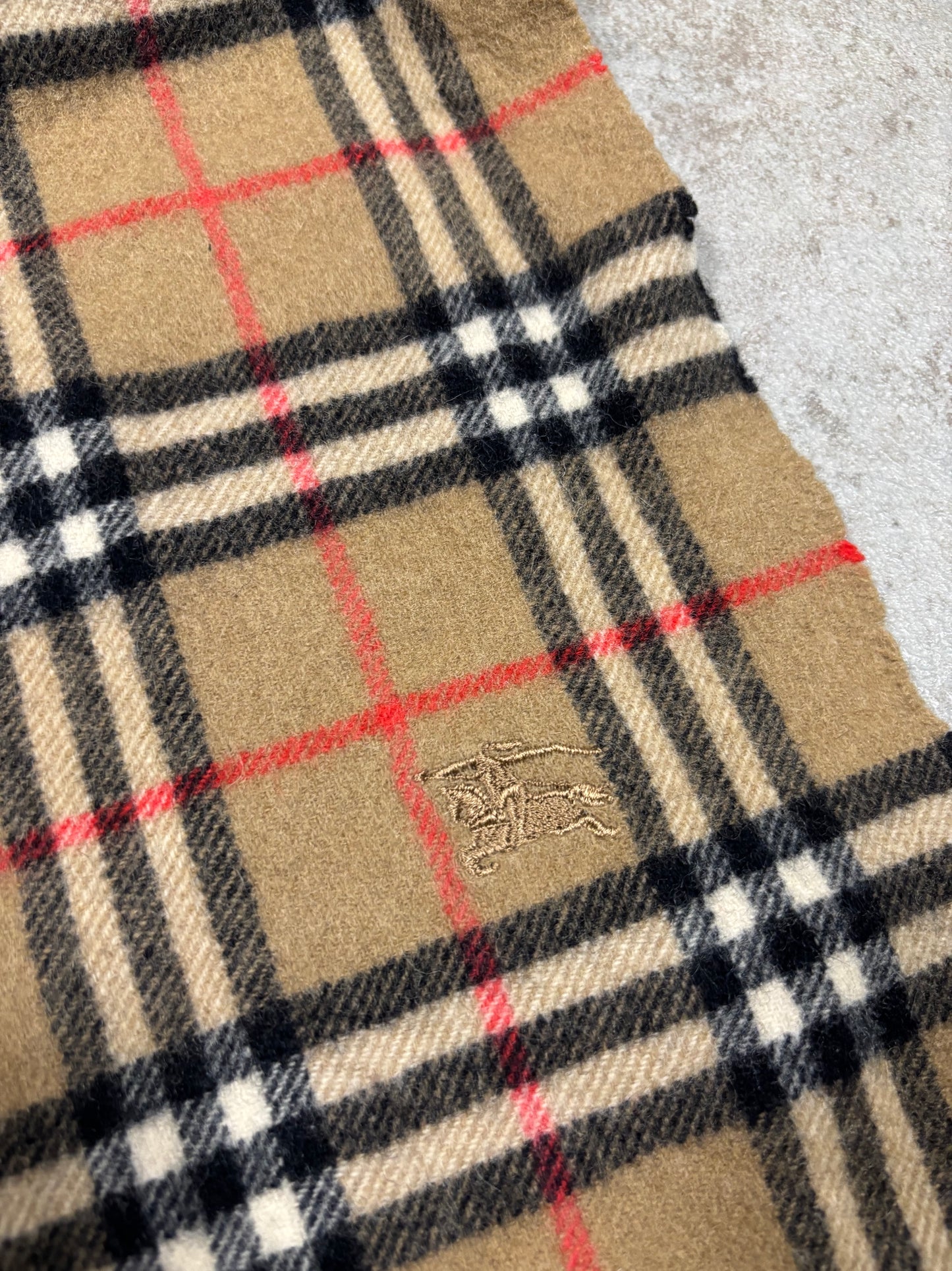 Bufanda ‘Nova Check’ Burberry 00s Vintage